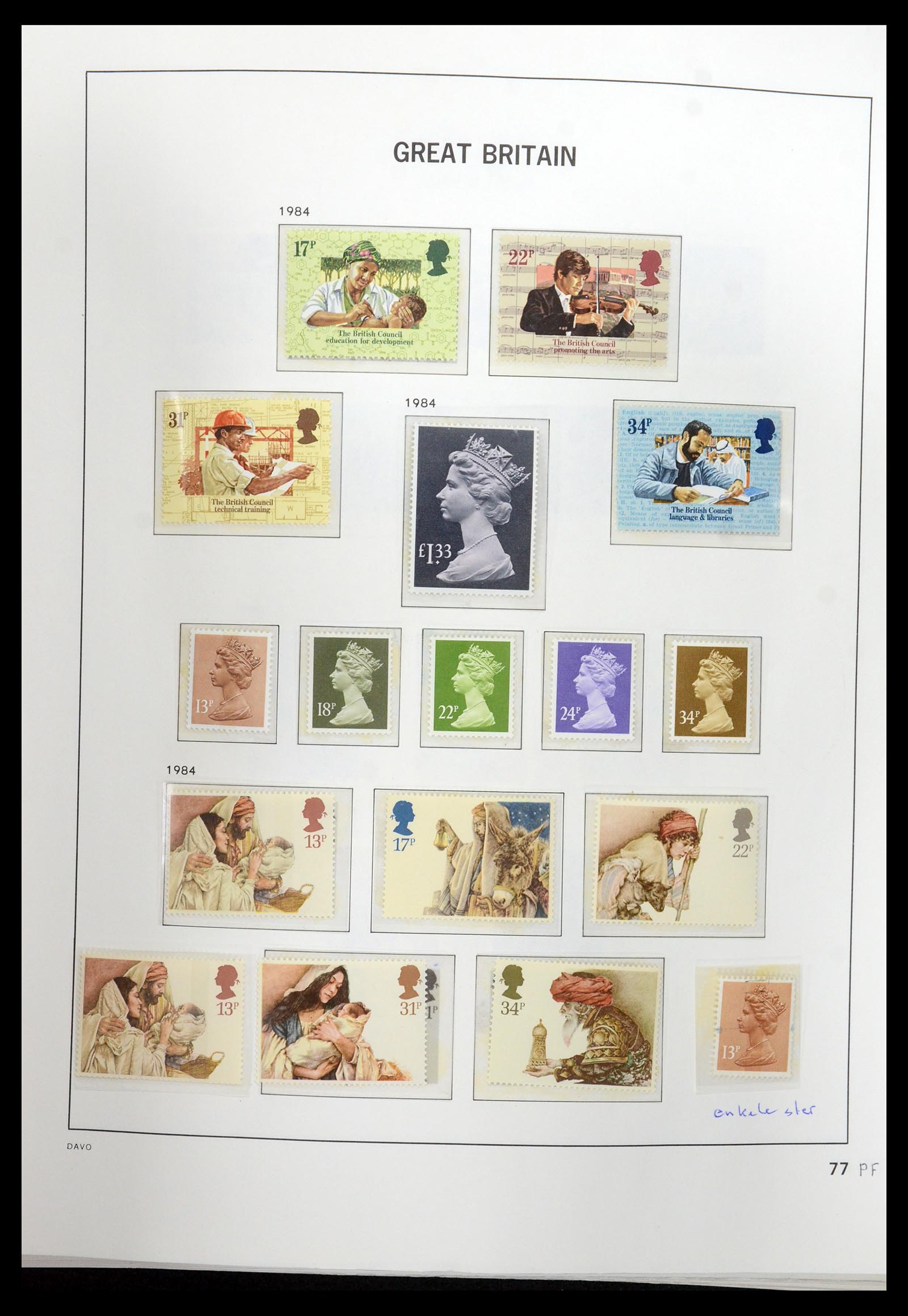 35481 086 - Stamp Collection 35481 Great Britain 1840-1991.