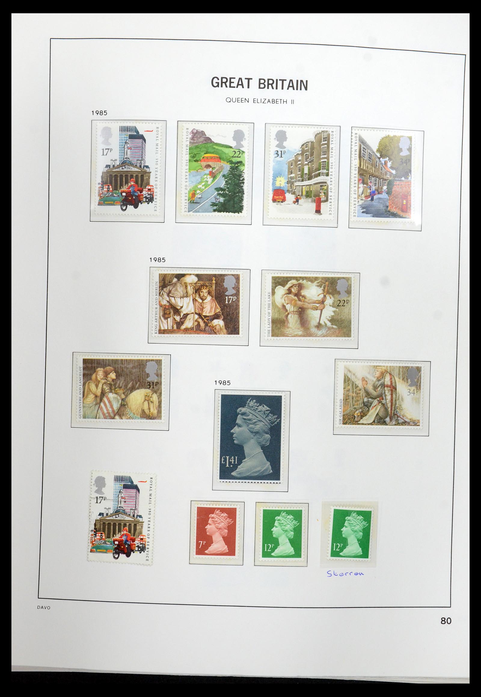 35481 089 - Stamp Collection 35481 Great Britain 1840-1991.