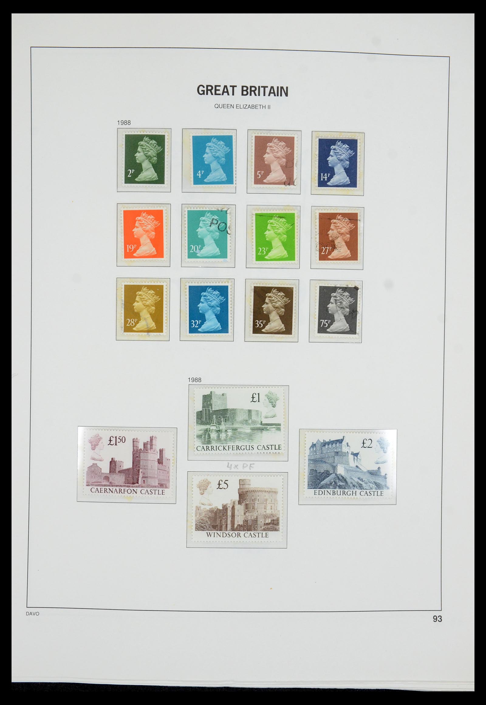 35481 102 - Stamp Collection 35481 Great Britain 1840-1991.