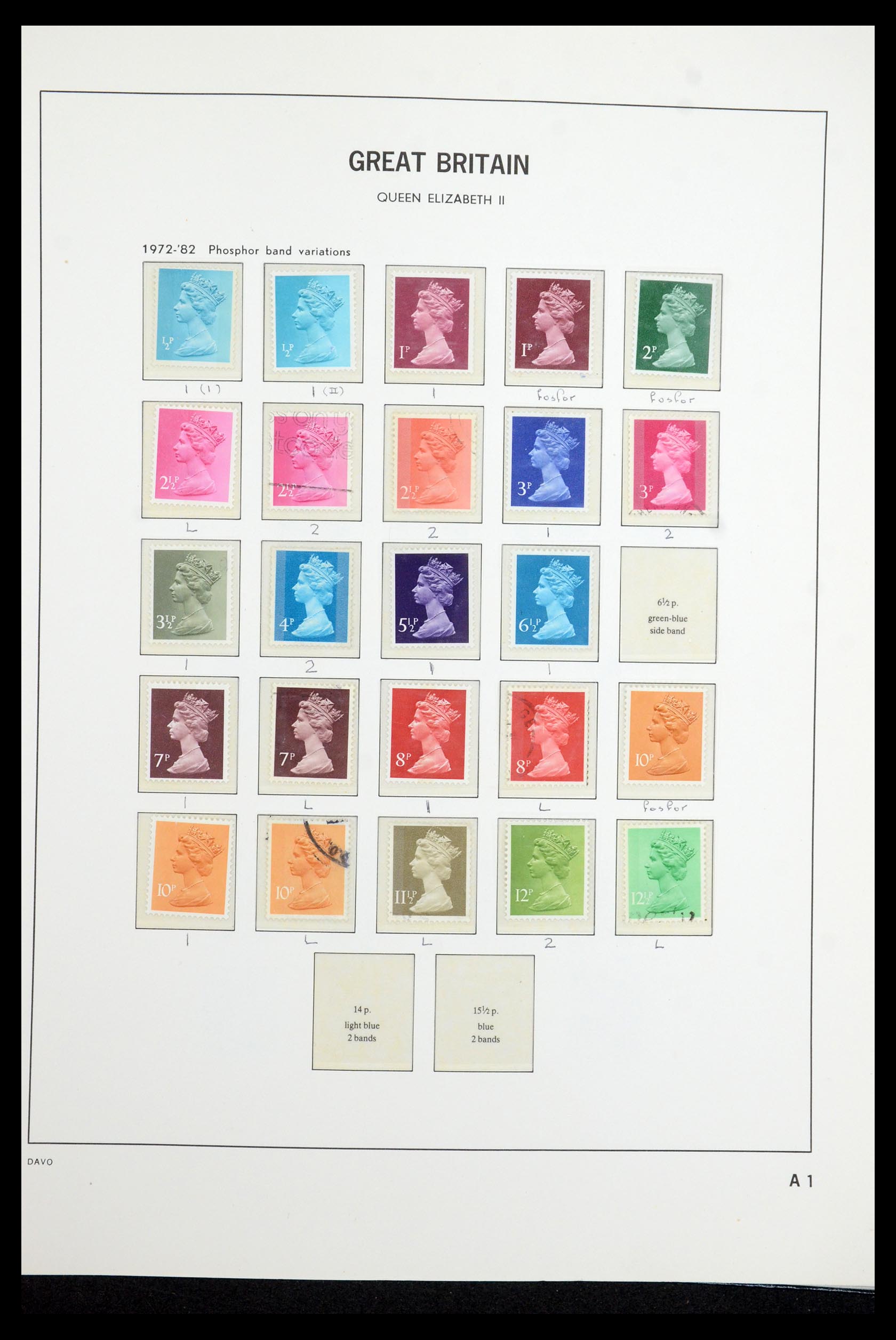 35481 117 - Stamp Collection 35481 Great Britain 1840-1991.