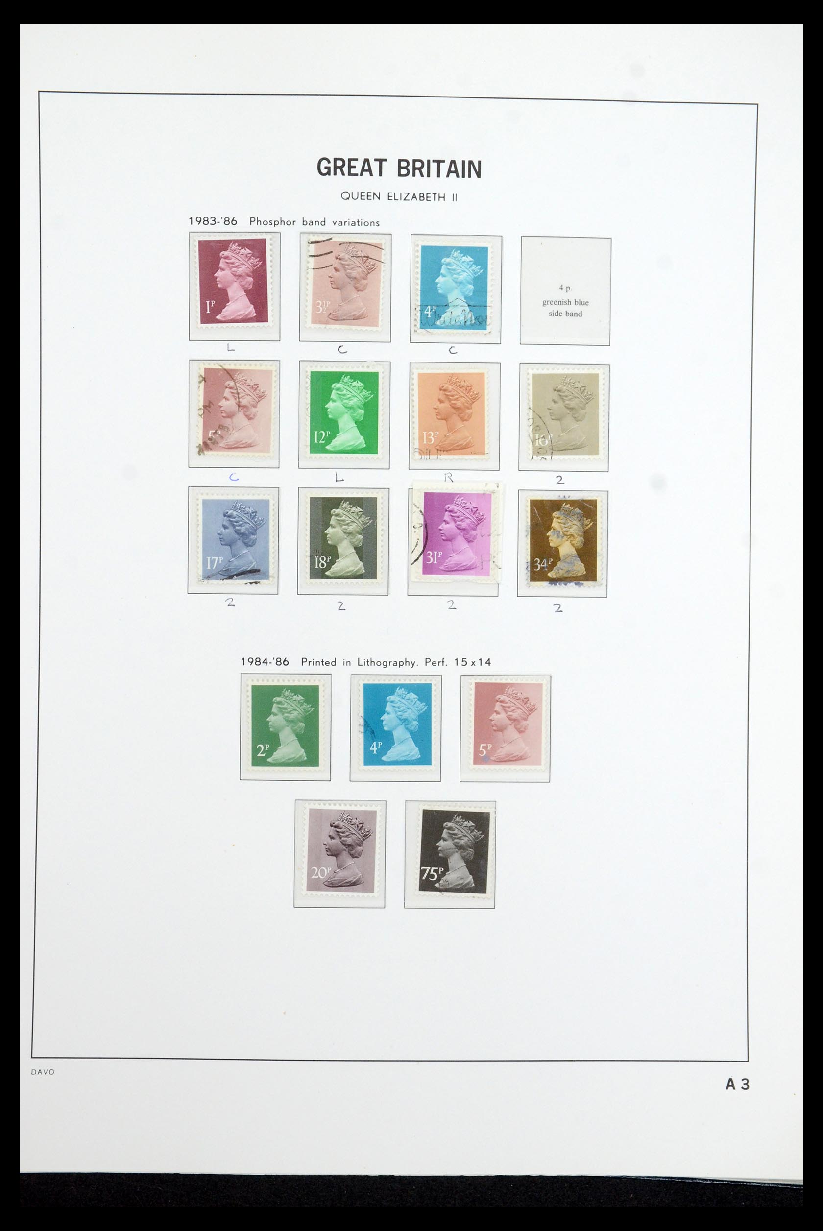 35481 119 - Stamp Collection 35481 Great Britain 1840-1991.