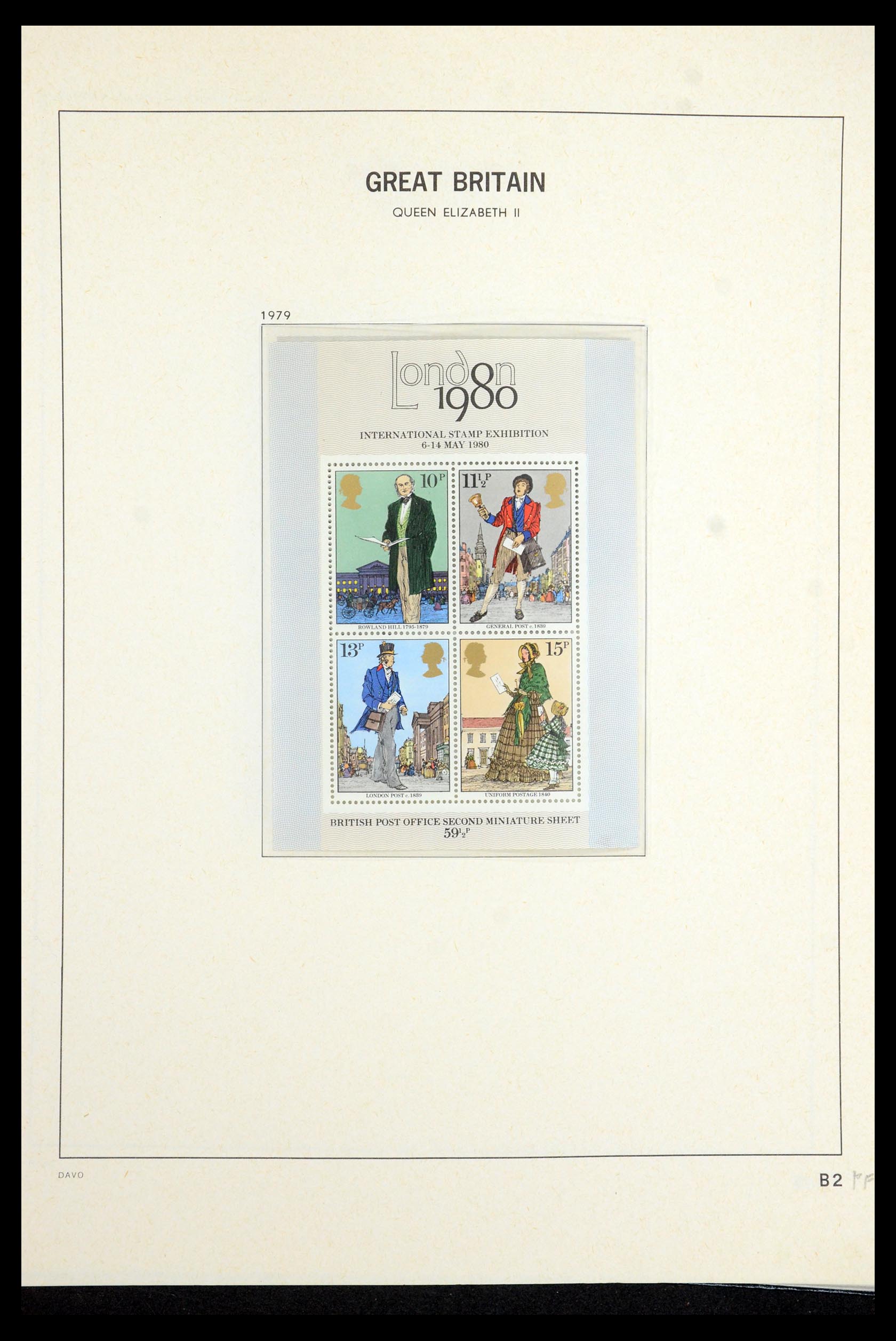 35481 123 - Stamp Collection 35481 Great Britain 1840-1991.