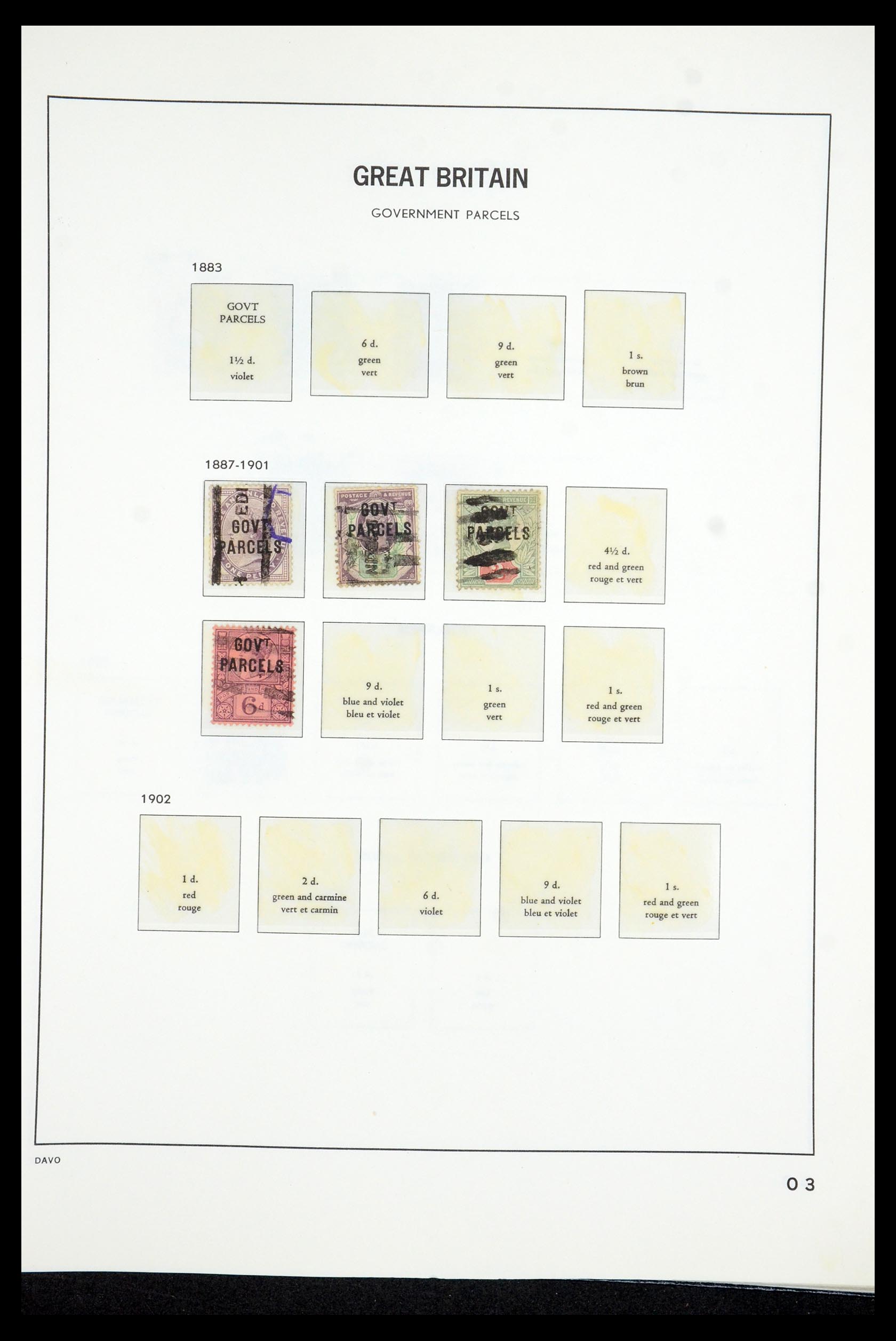 35481 133 - Stamp Collection 35481 Great Britain 1840-1991.