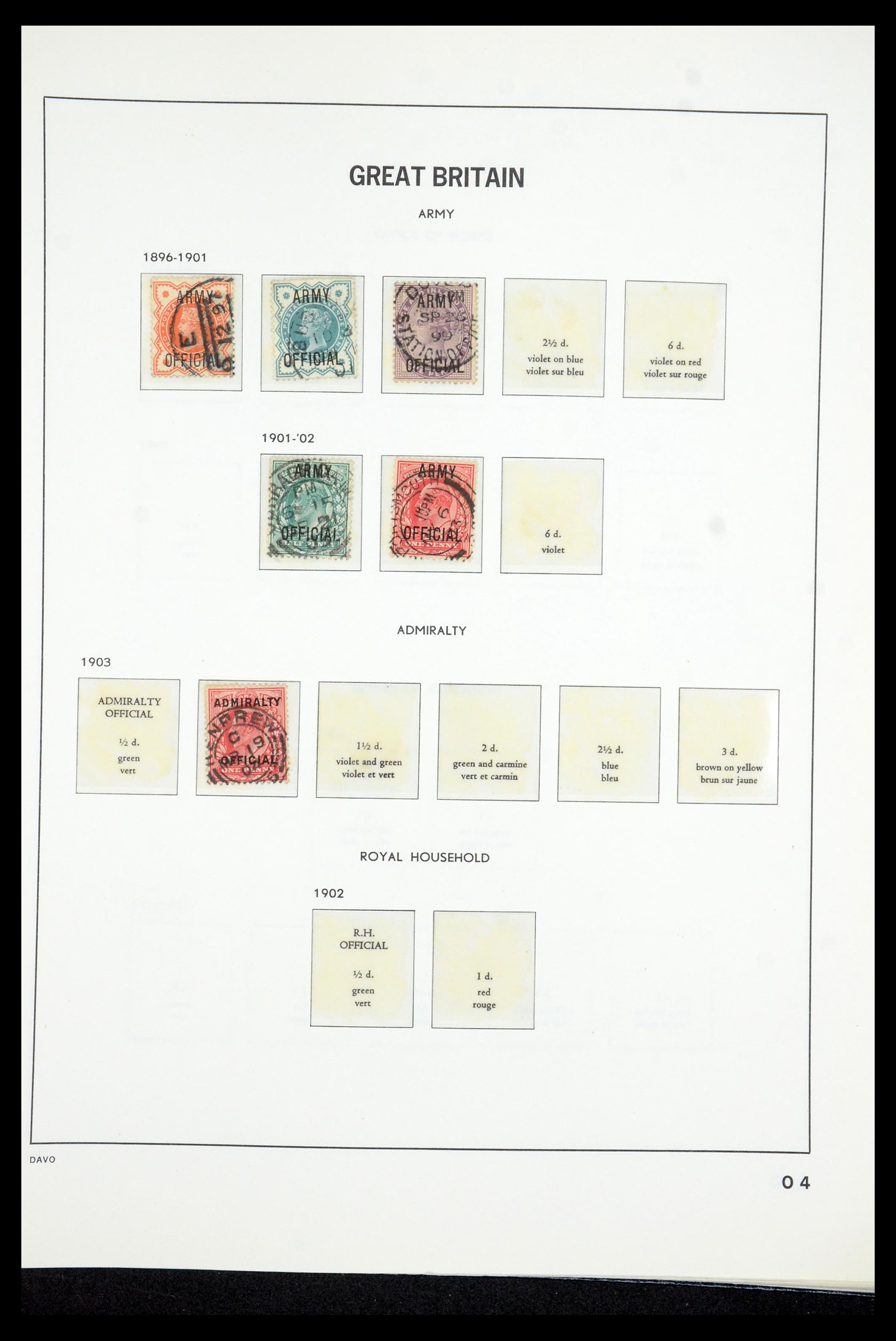 35481 134 - Stamp Collection 35481 Great Britain 1840-1991.