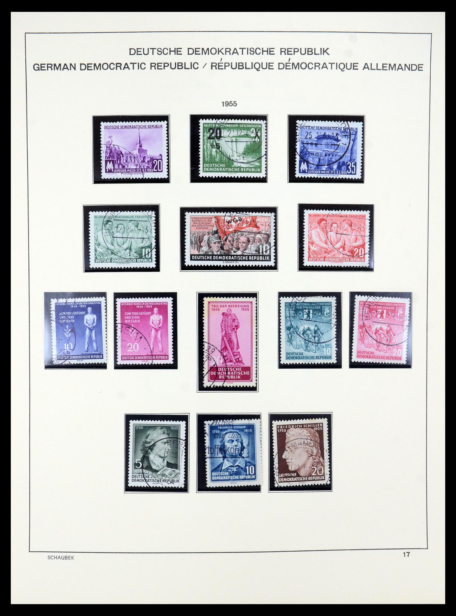 35484 018 - Stamp Collection 35484 GDR 1949-1963.