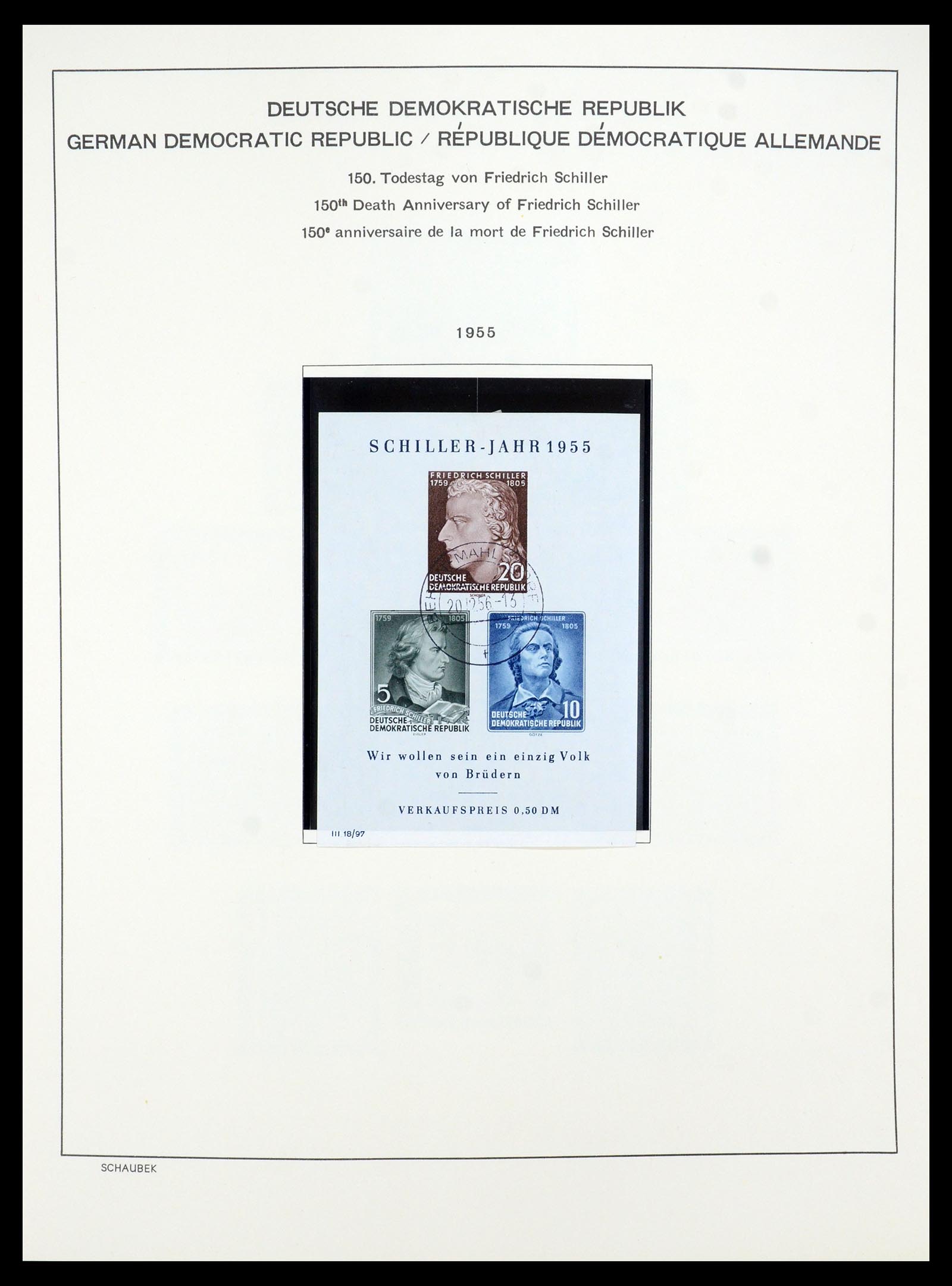 35484 019 - Postzegelverzameling 35484 DDR 1949-1963.