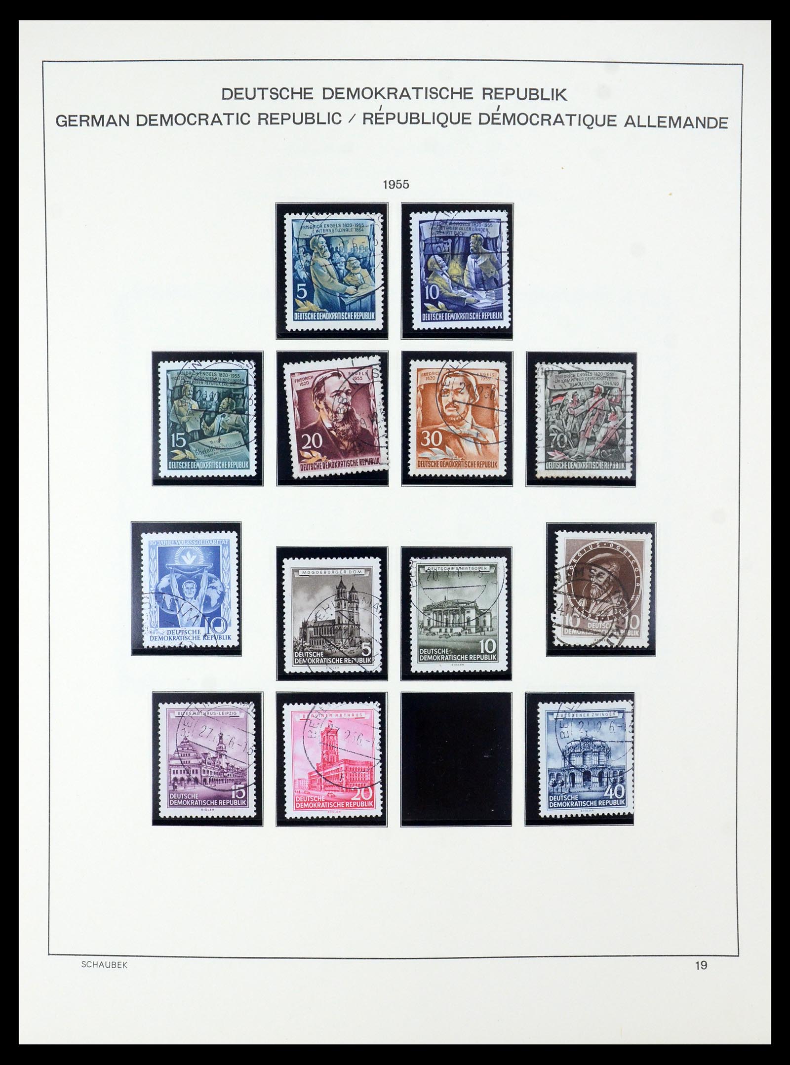 35484 021 - Stamp Collection 35484 GDR 1949-1963.