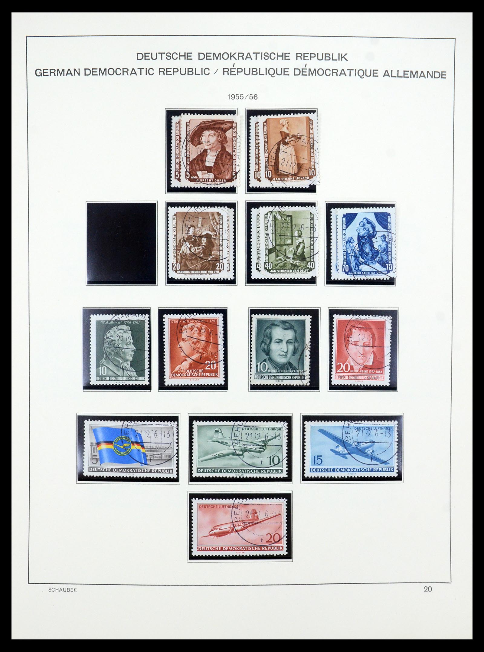 35484 023 - Stamp Collection 35484 GDR 1949-1963.