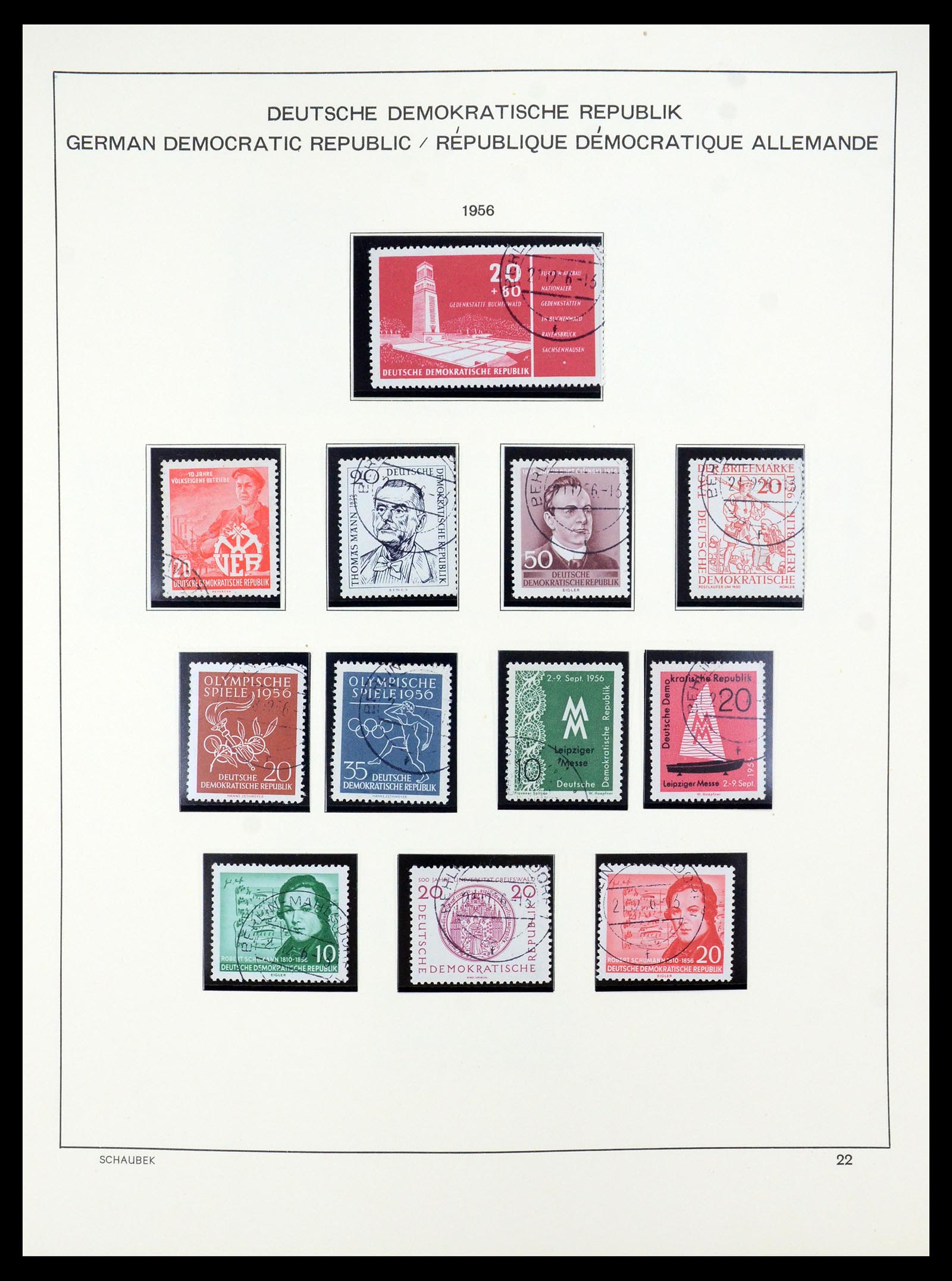 35484 026 - Postzegelverzameling 35484 DDR 1949-1963.