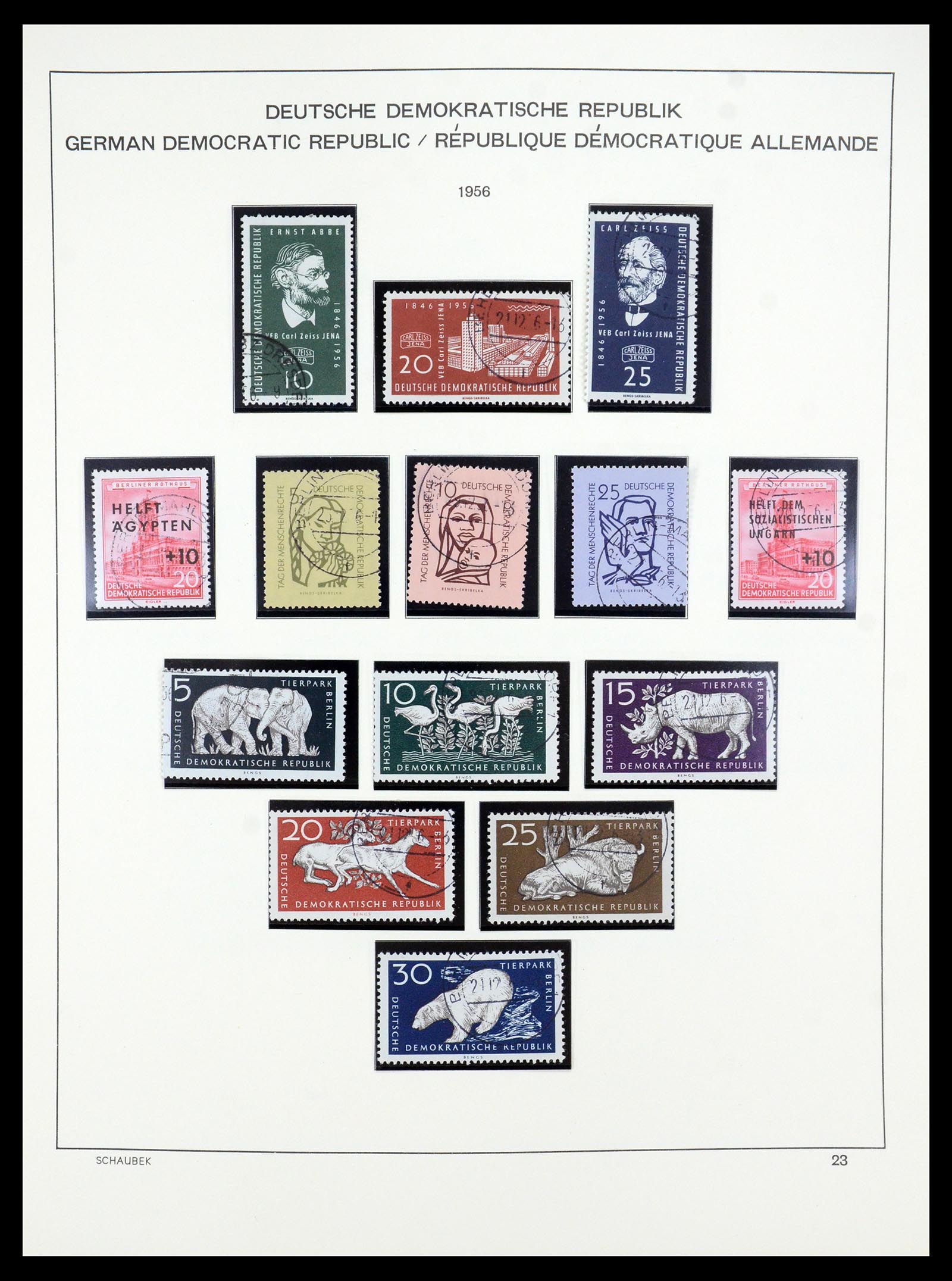 35484 027 - Postzegelverzameling 35484 DDR 1949-1963.