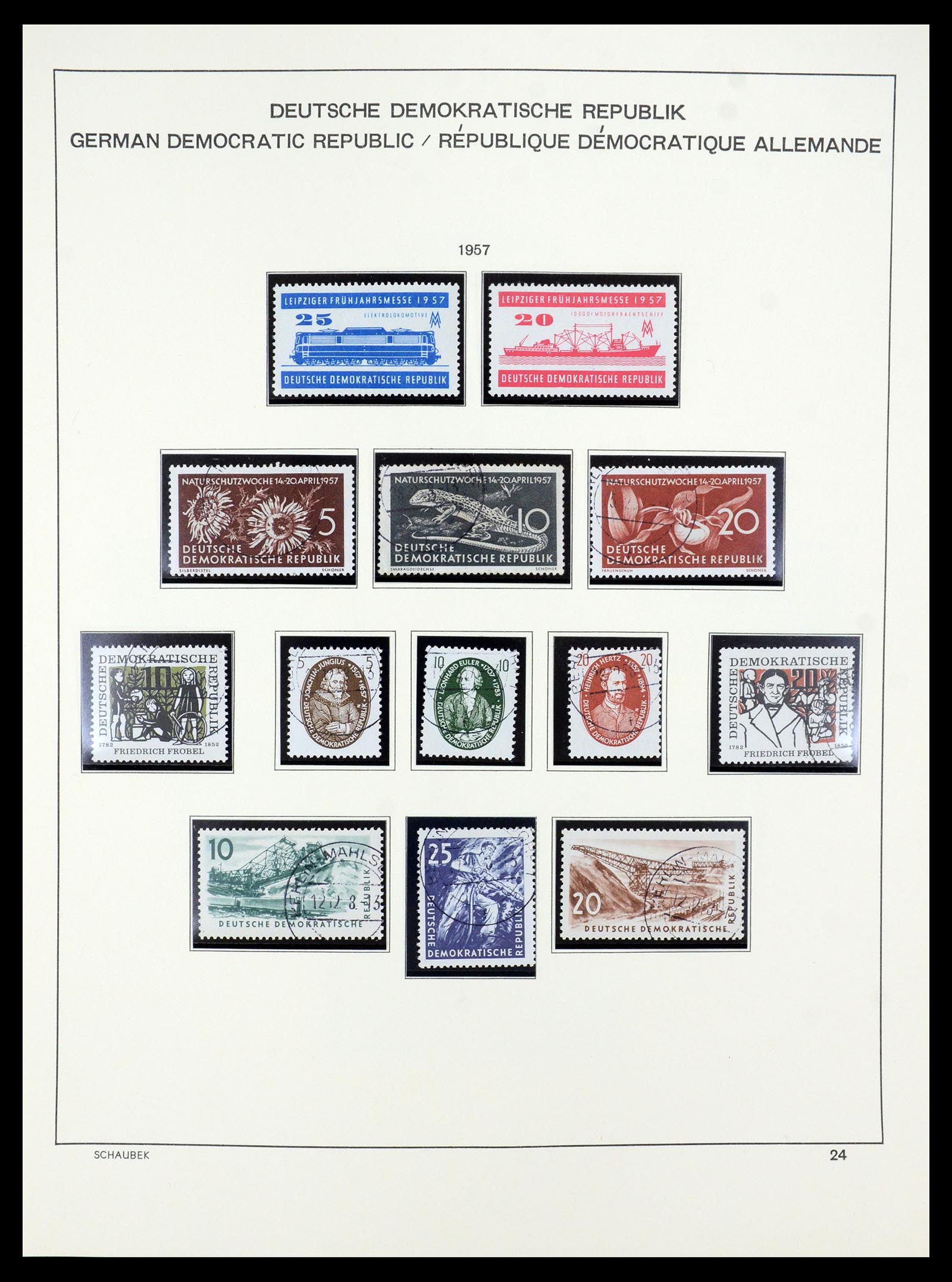 35484 028 - Stamp Collection 35484 GDR 1949-1963.
