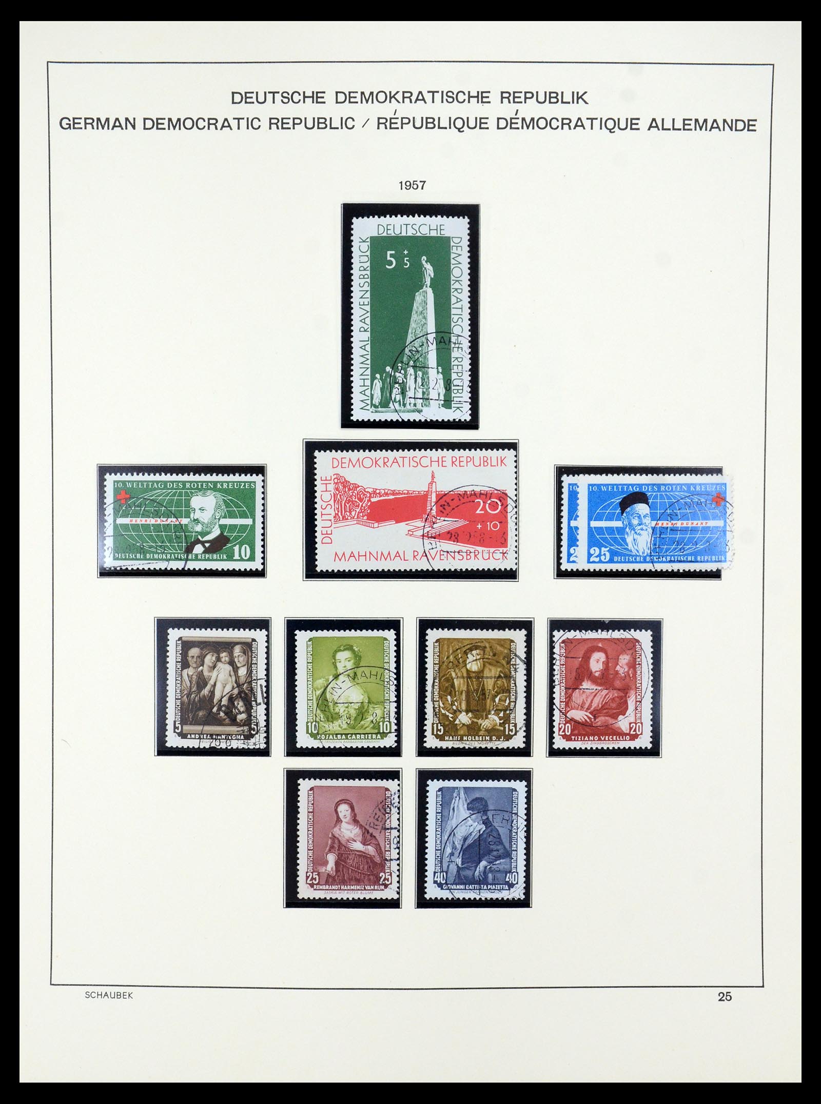 35484 029 - Stamp Collection 35484 GDR 1949-1963.