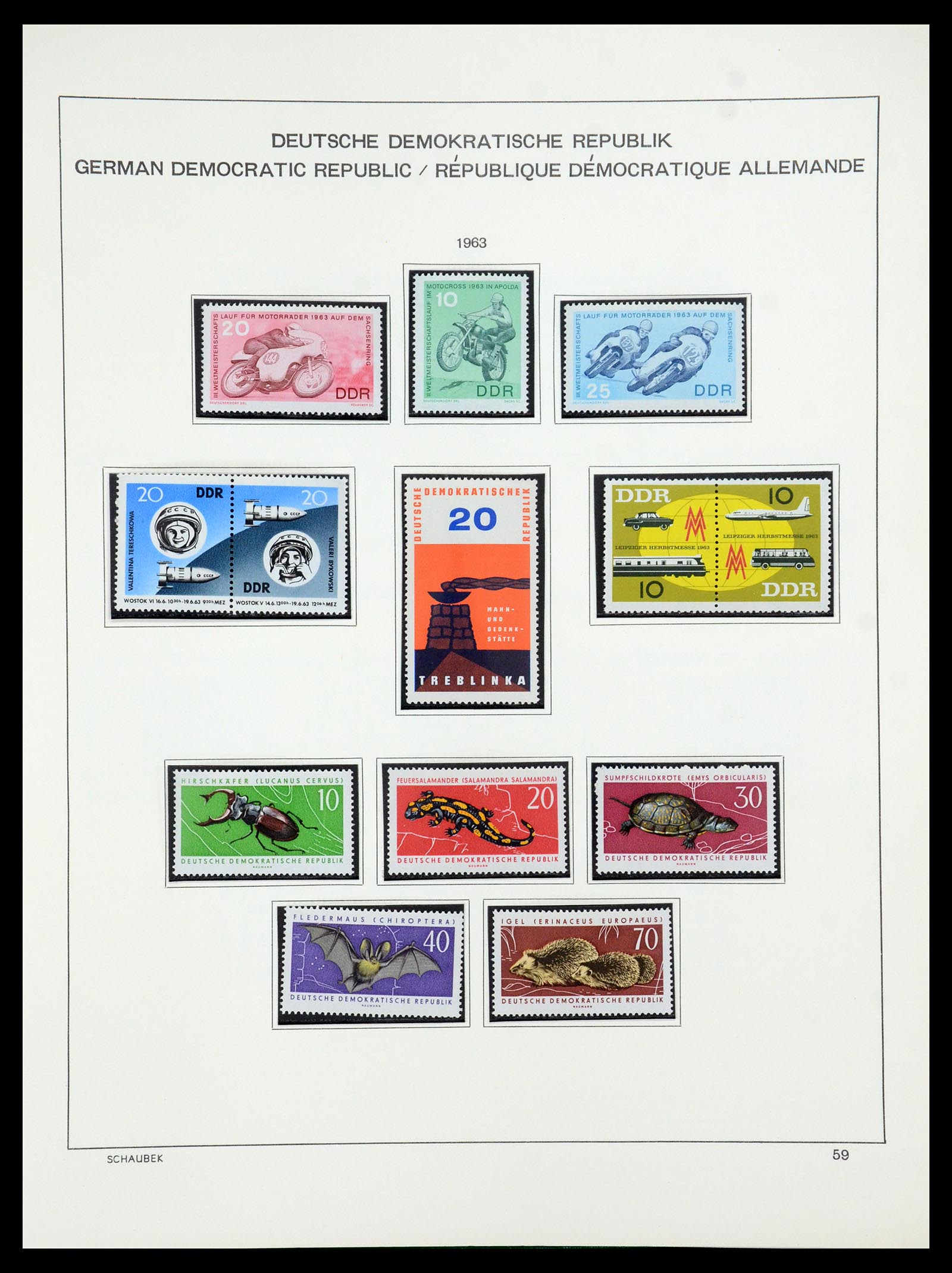 35484 068 - Postzegelverzameling 35484 DDR 1949-1963.