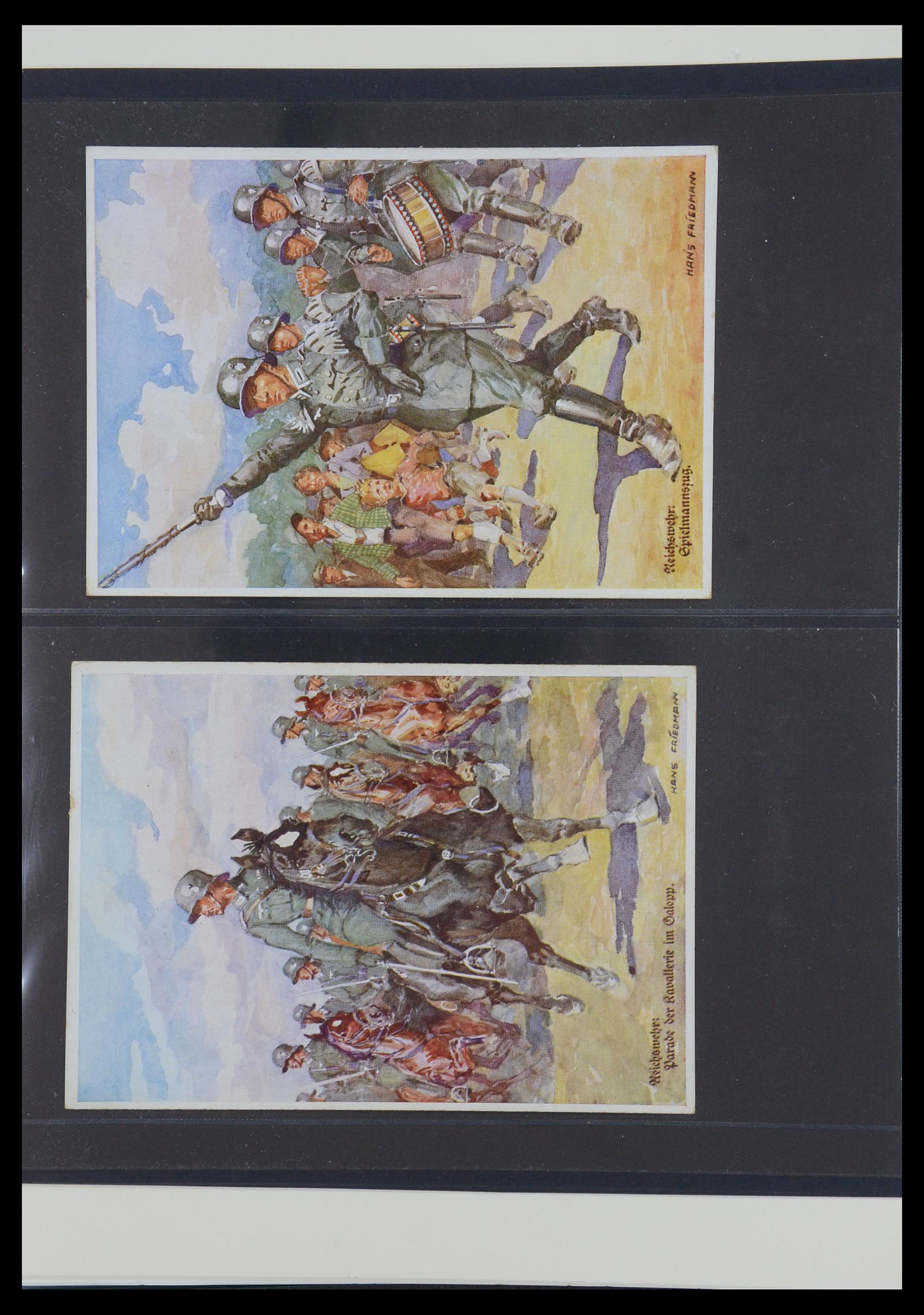 35485 647 - Stamp Collection 35485 Germany Propaganda Cards.