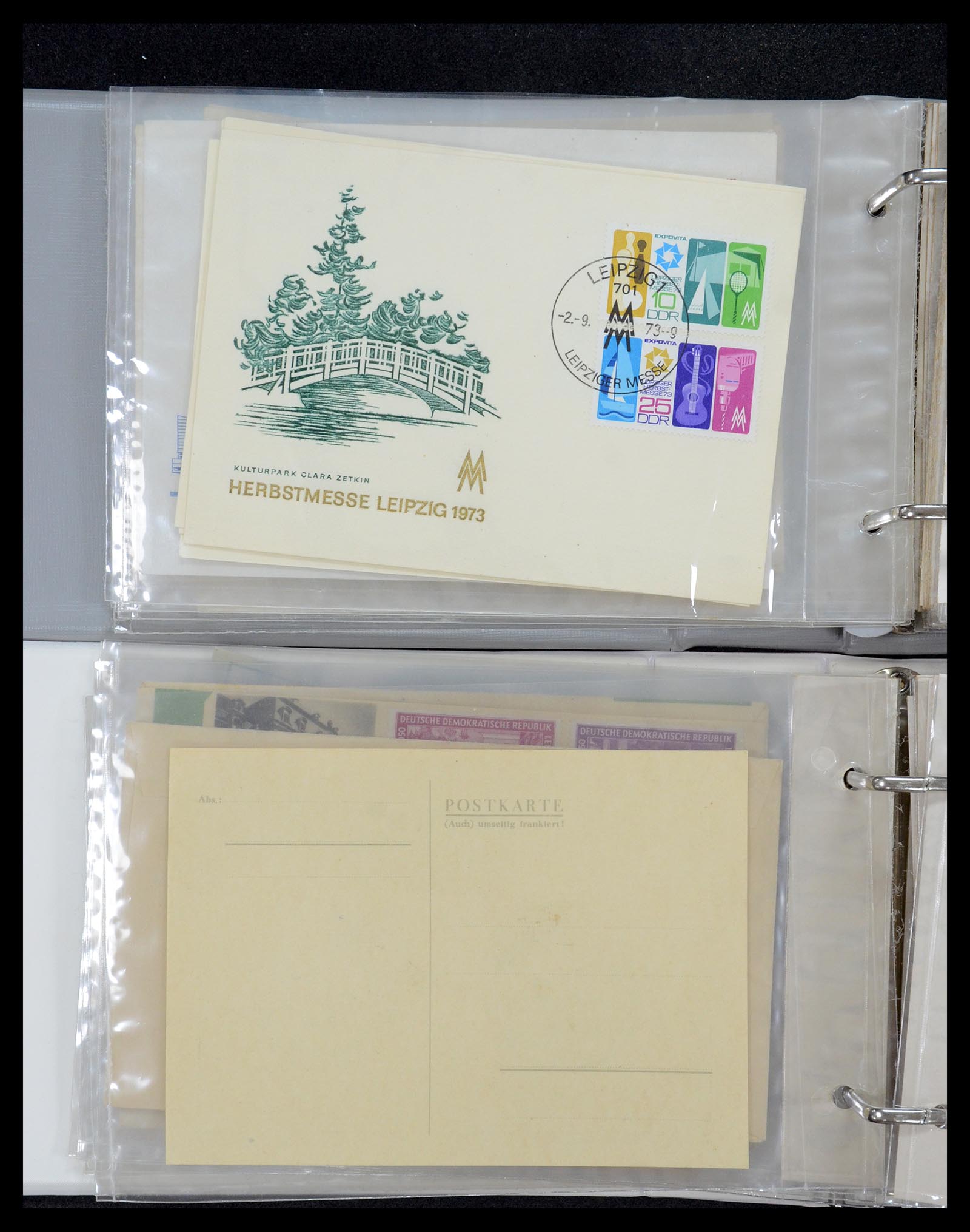 35491 017 - Postzegelverzameling 35491 Duitsland brieven en FDC's 1947-1990.