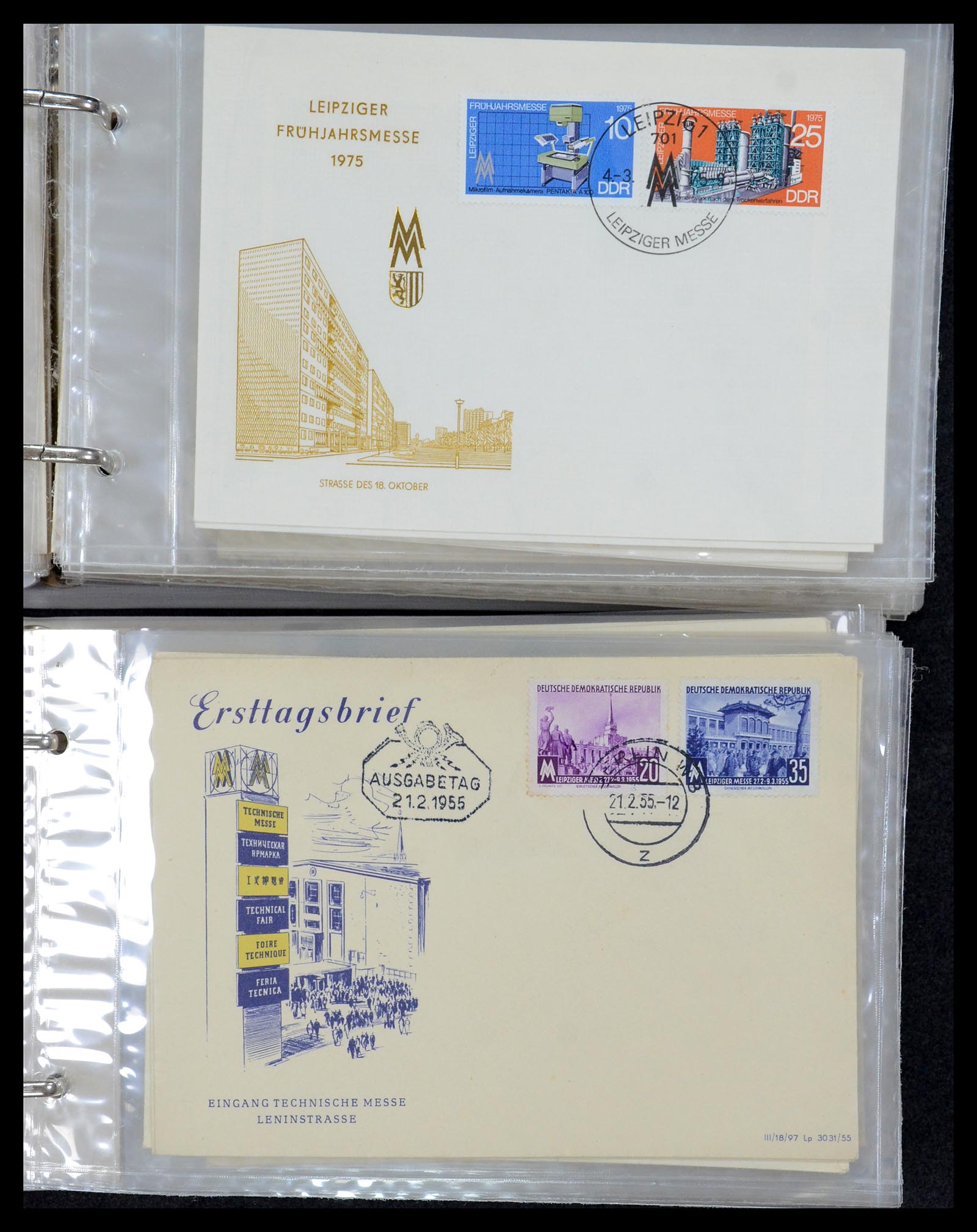 35491 026 - Stamp Collection 35491 Germany covers and FDC's 1947-1990.
