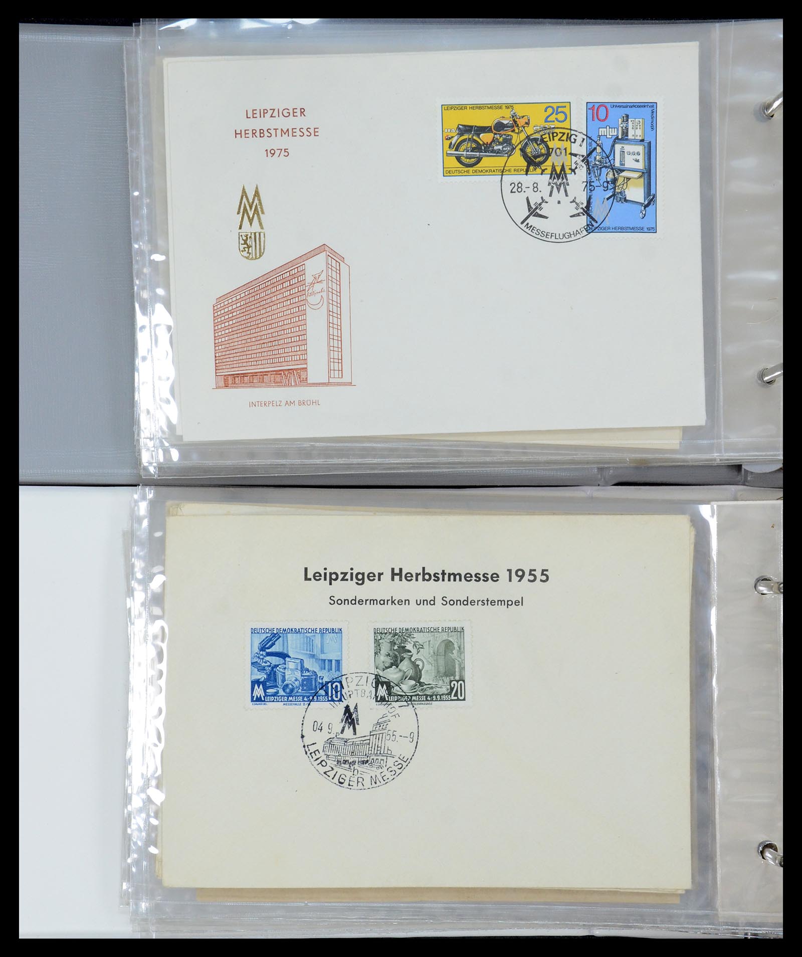 35491 028 - Stamp Collection 35491 Germany covers and FDC's 1947-1990.