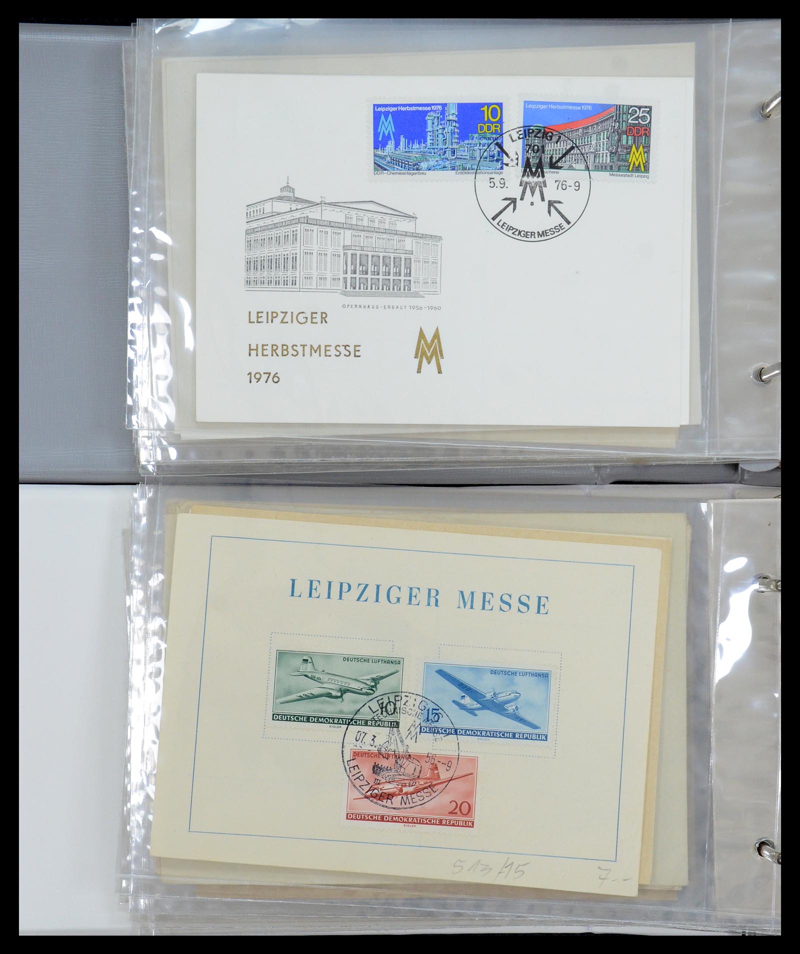 35491 029 - Stamp Collection 35491 Germany covers and FDC's 1947-1990.
