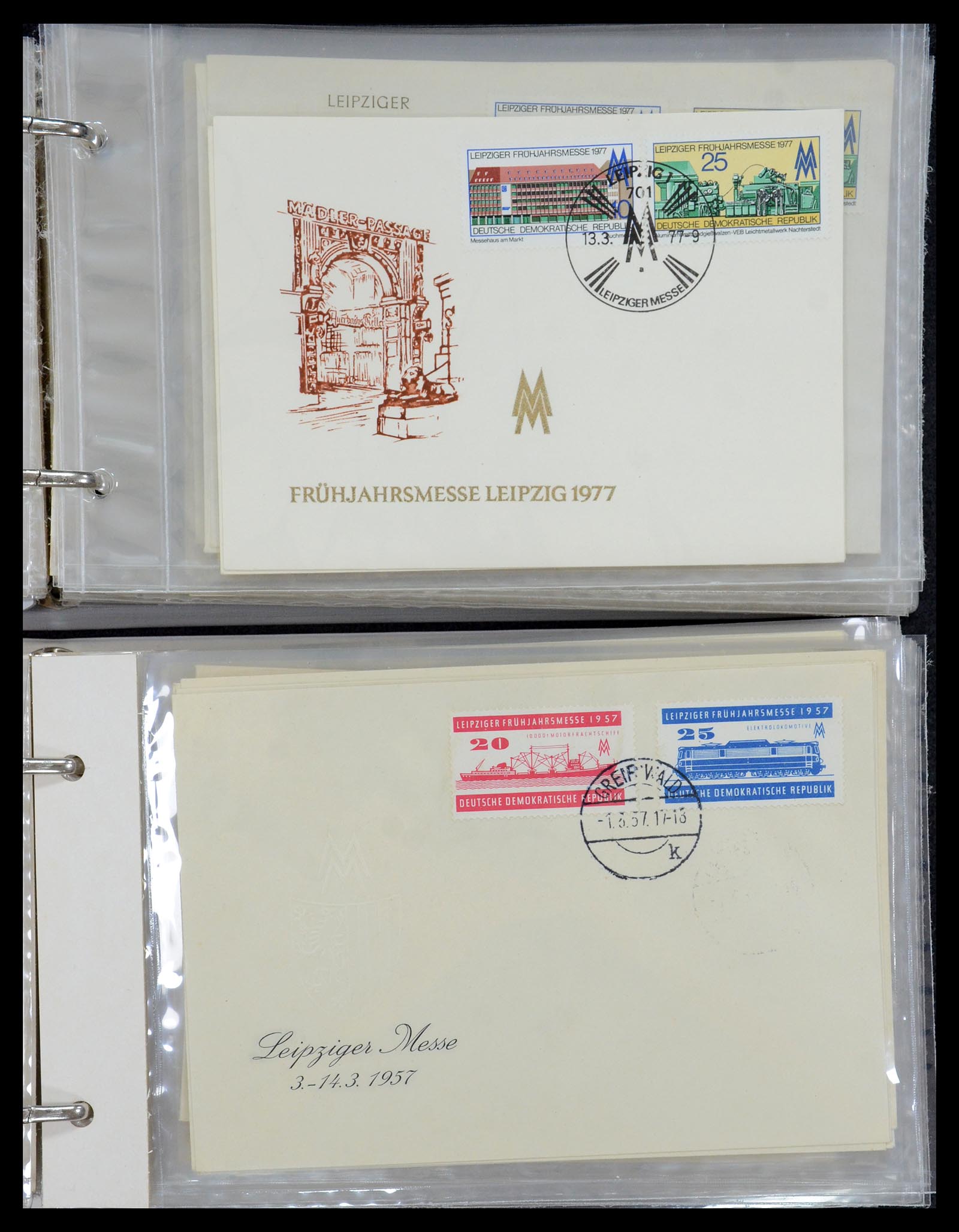 35491 031 - Stamp Collection 35491 Germany covers and FDC's 1947-1990.