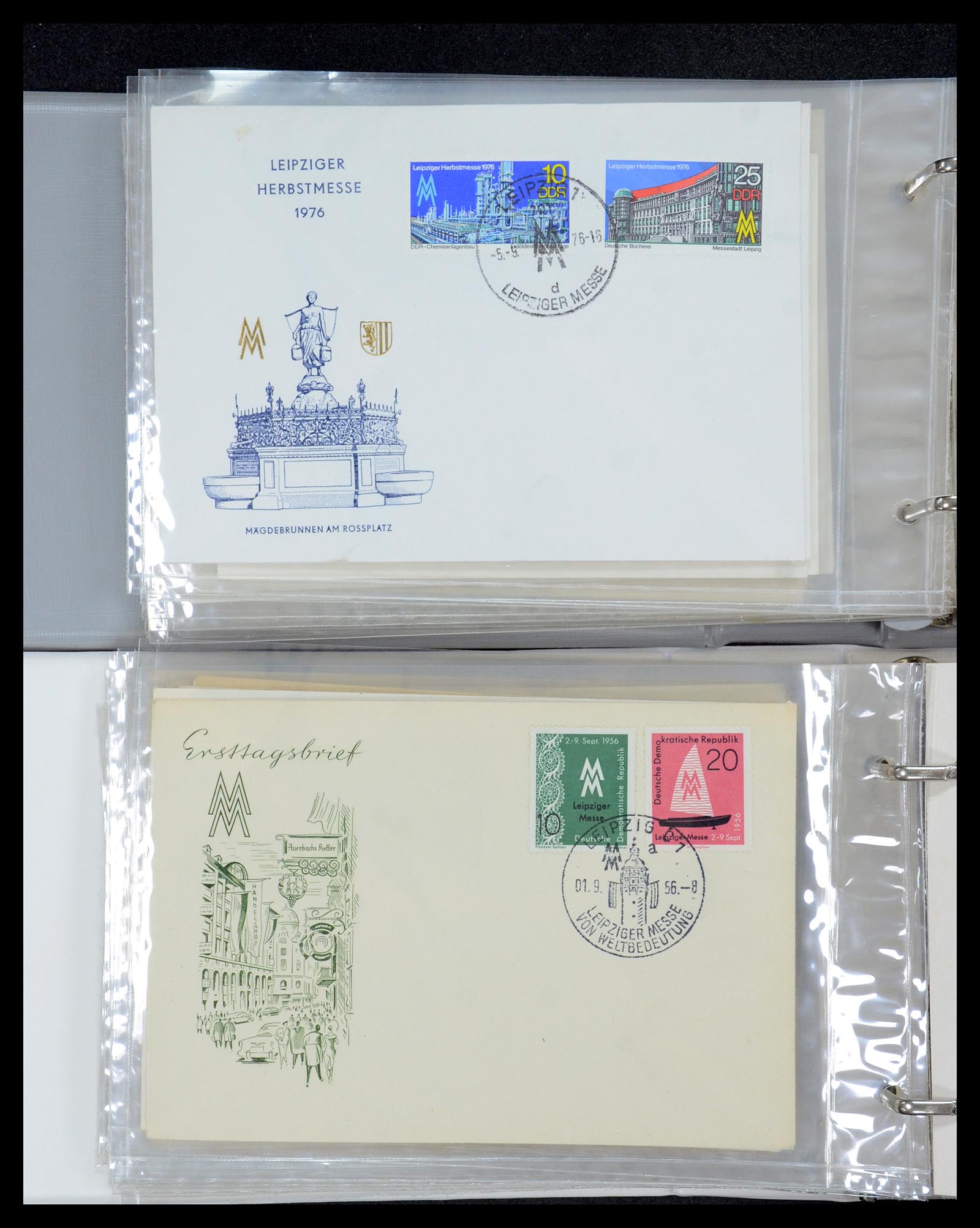 35491 032 - Stamp Collection 35491 Germany covers and FDC's 1947-1990.