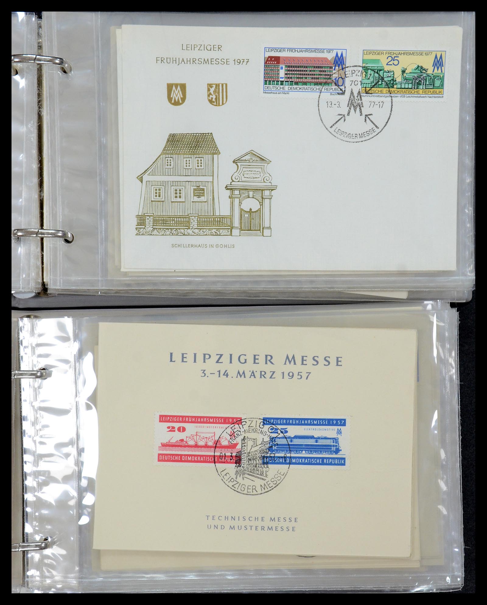 35491 034 - Stamp Collection 35491 Germany covers and FDC's 1947-1990.