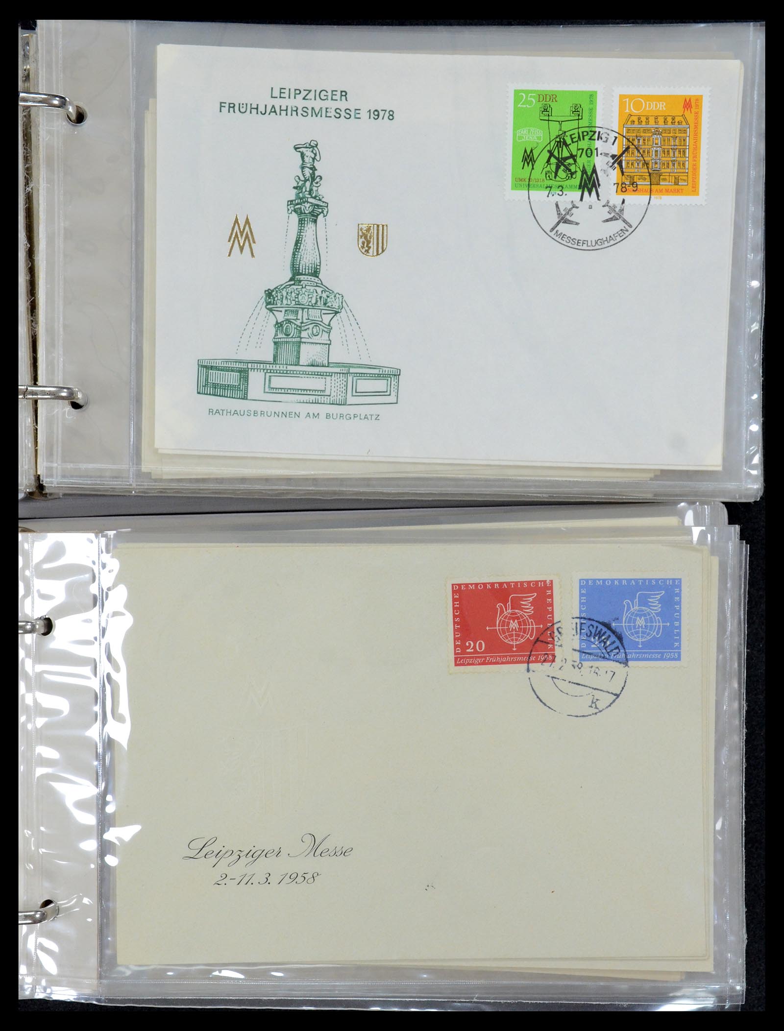 35491 038 - Stamp Collection 35491 Germany covers and FDC's 1947-1990.