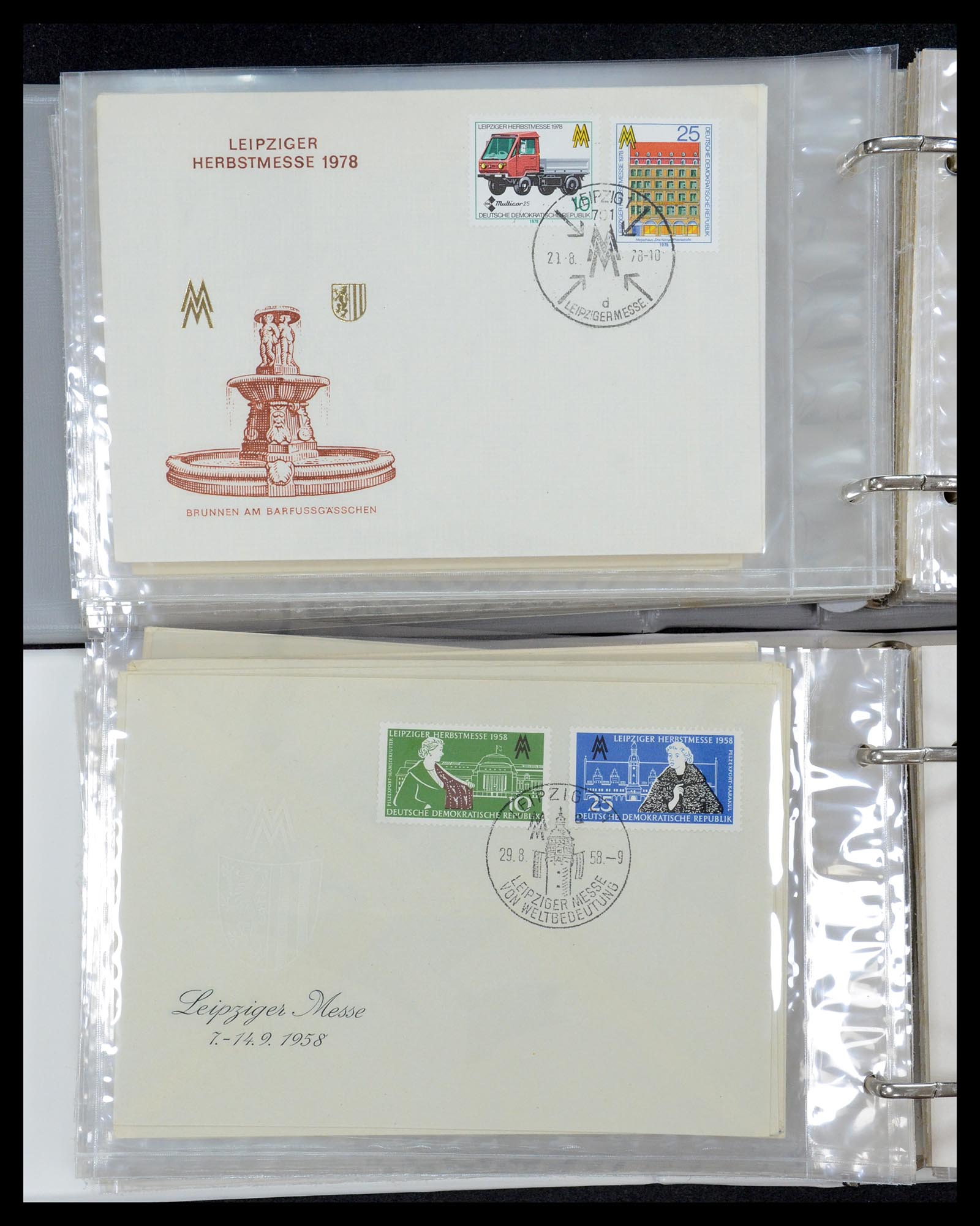 35491 040 - Stamp Collection 35491 Germany covers and FDC's 1947-1990.