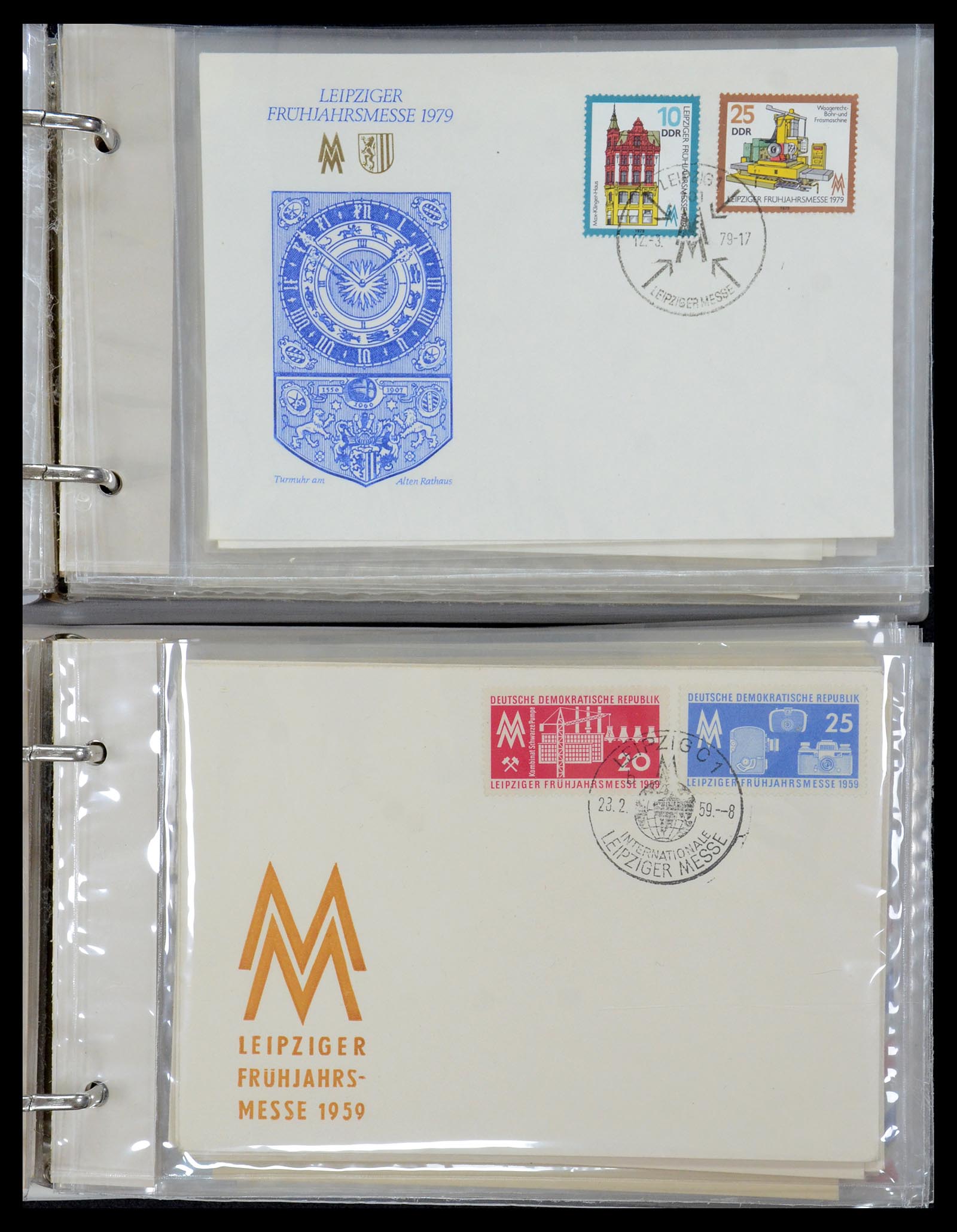 35491 042 - Stamp Collection 35491 Germany covers and FDC's 1947-1990.