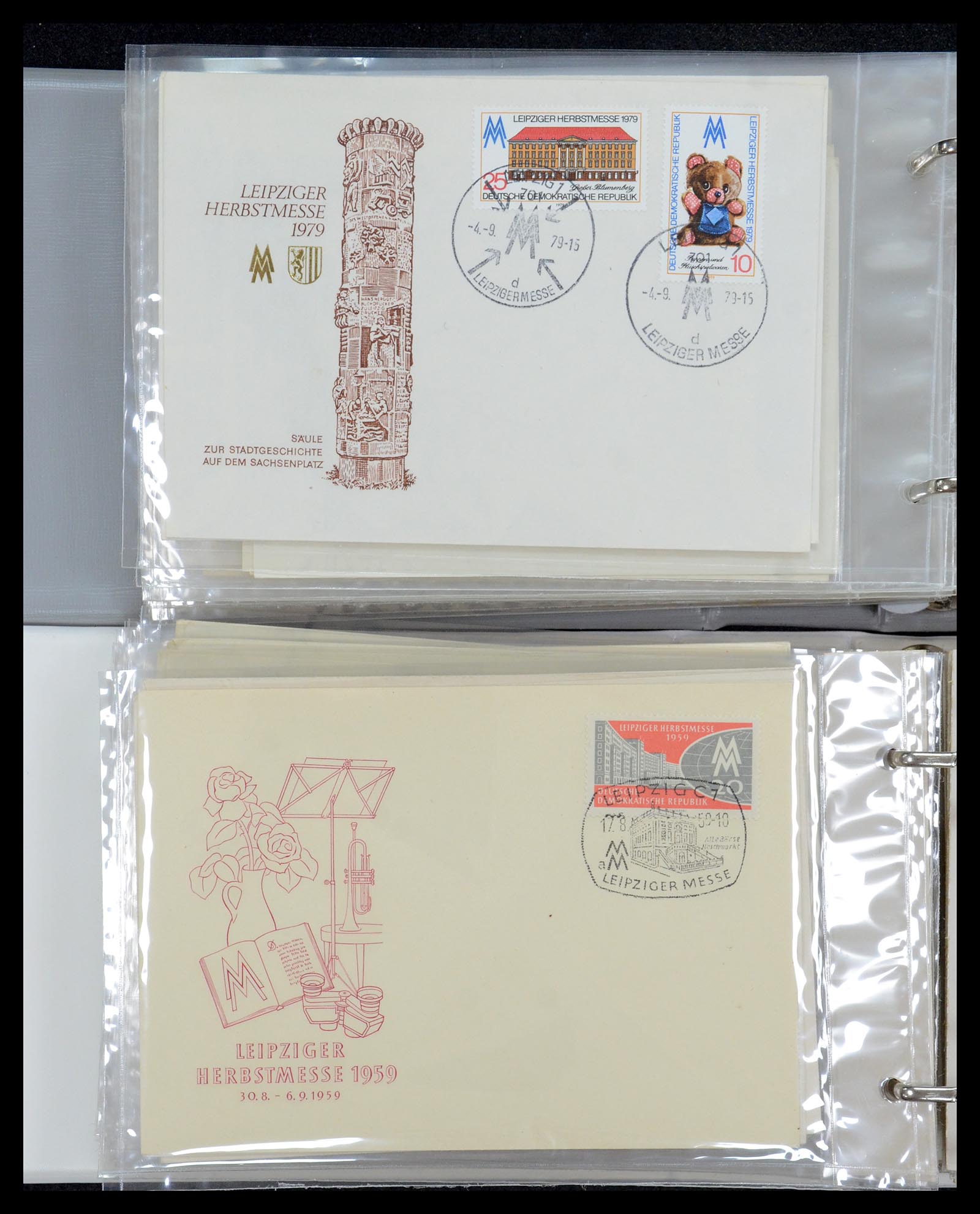 35491 043 - Stamp Collection 35491 Germany covers and FDC's 1947-1990.
