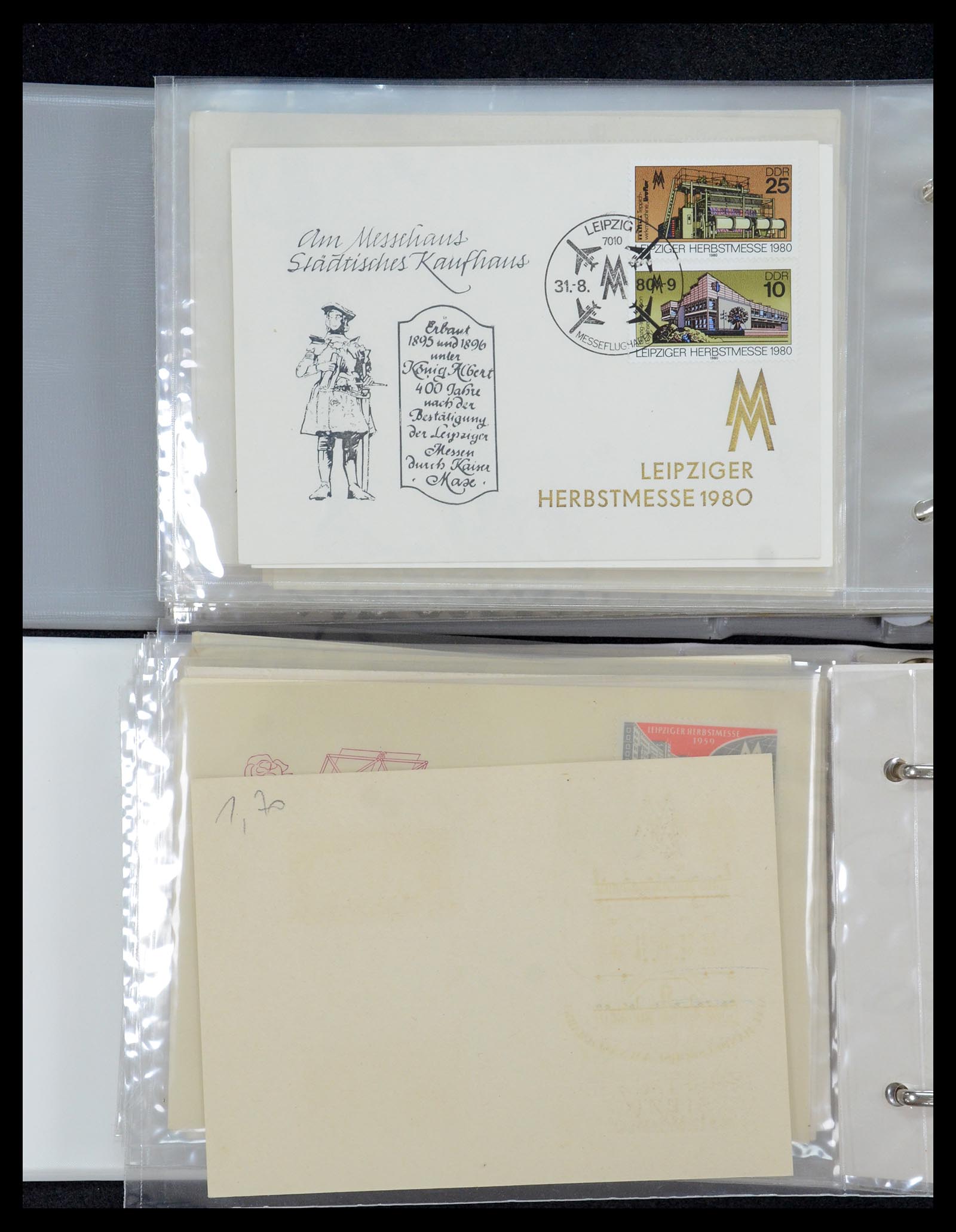 35491 045 - Stamp Collection 35491 Germany covers and FDC's 1947-1990.