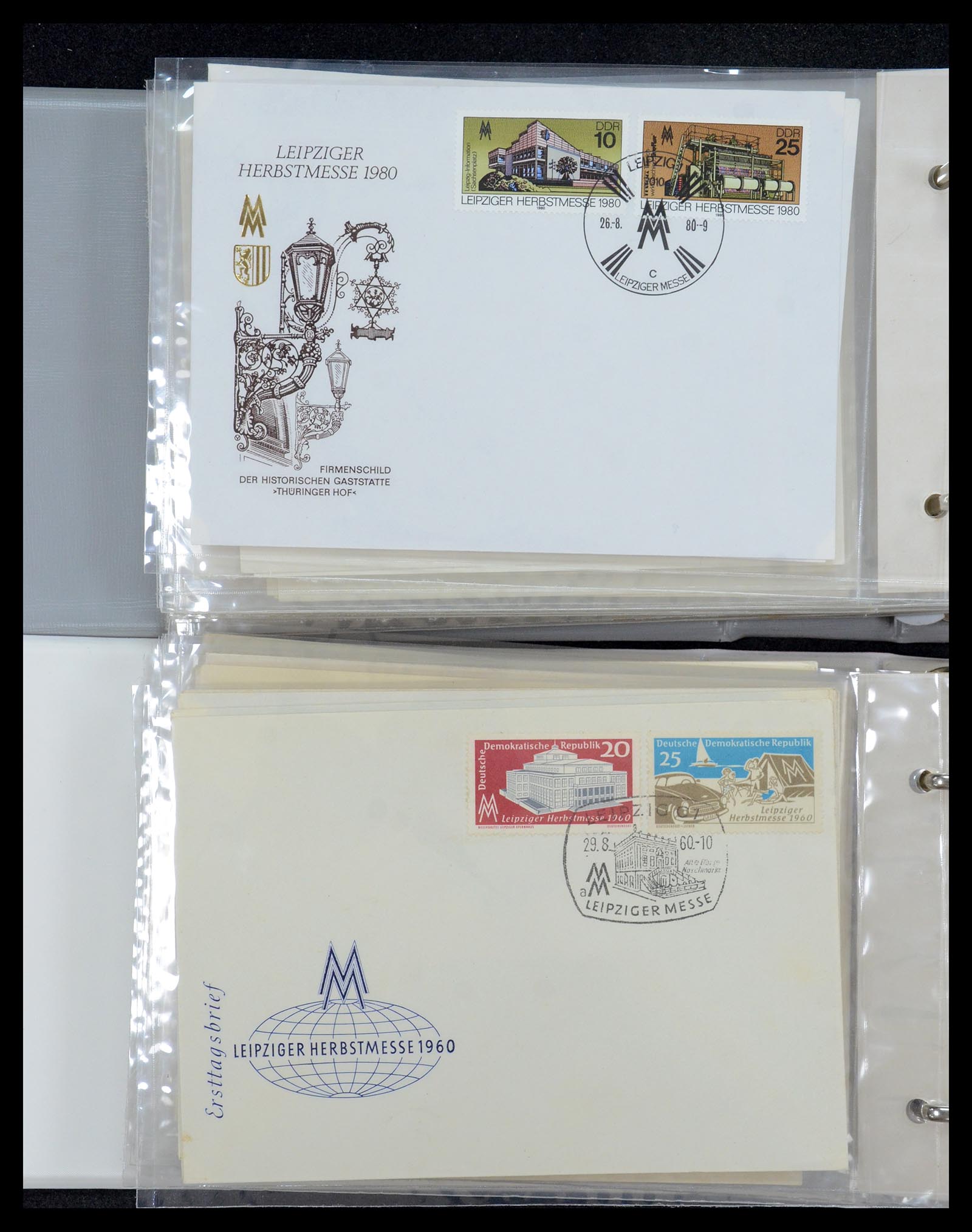 35491 047 - Stamp Collection 35491 Germany covers and FDC's 1947-1990.
