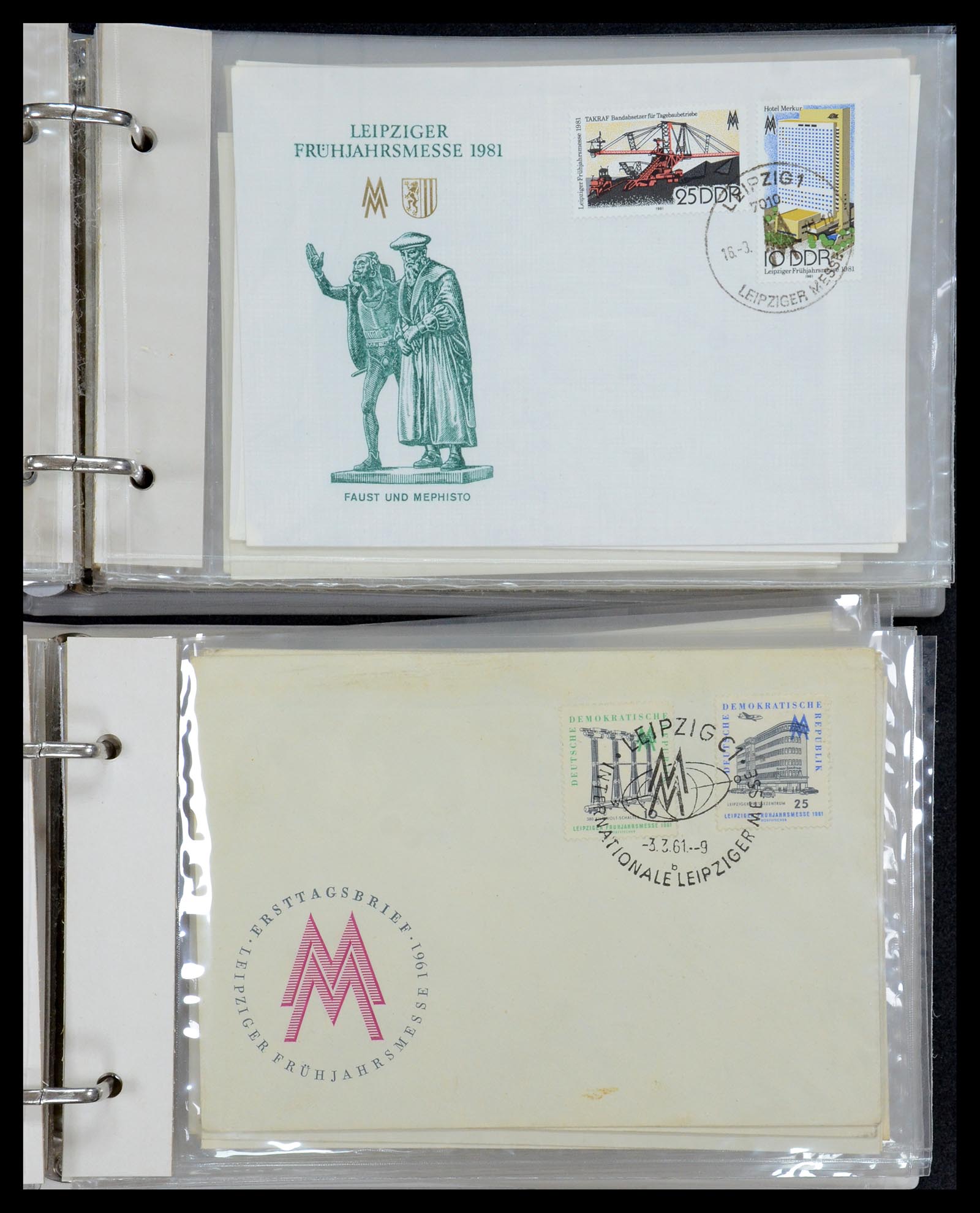 35491 049 - Stamp Collection 35491 Germany covers and FDC's 1947-1990.