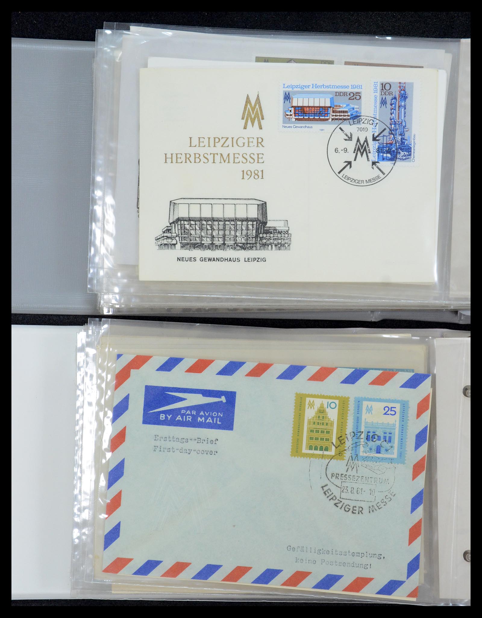 35491 050 - Stamp Collection 35491 Germany covers and FDC's 1947-1990.