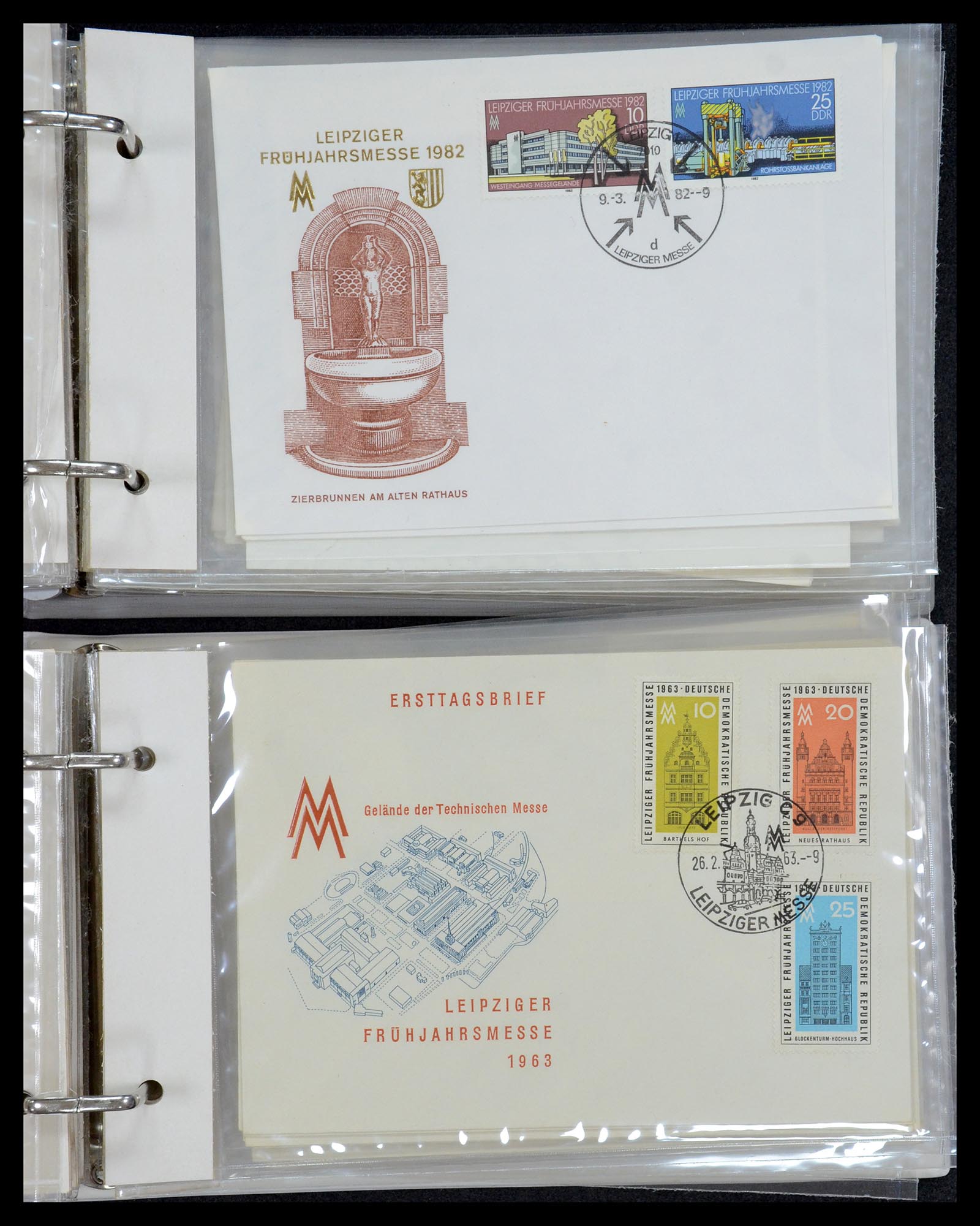 35491 053 - Stamp Collection 35491 Germany covers and FDC's 1947-1990.