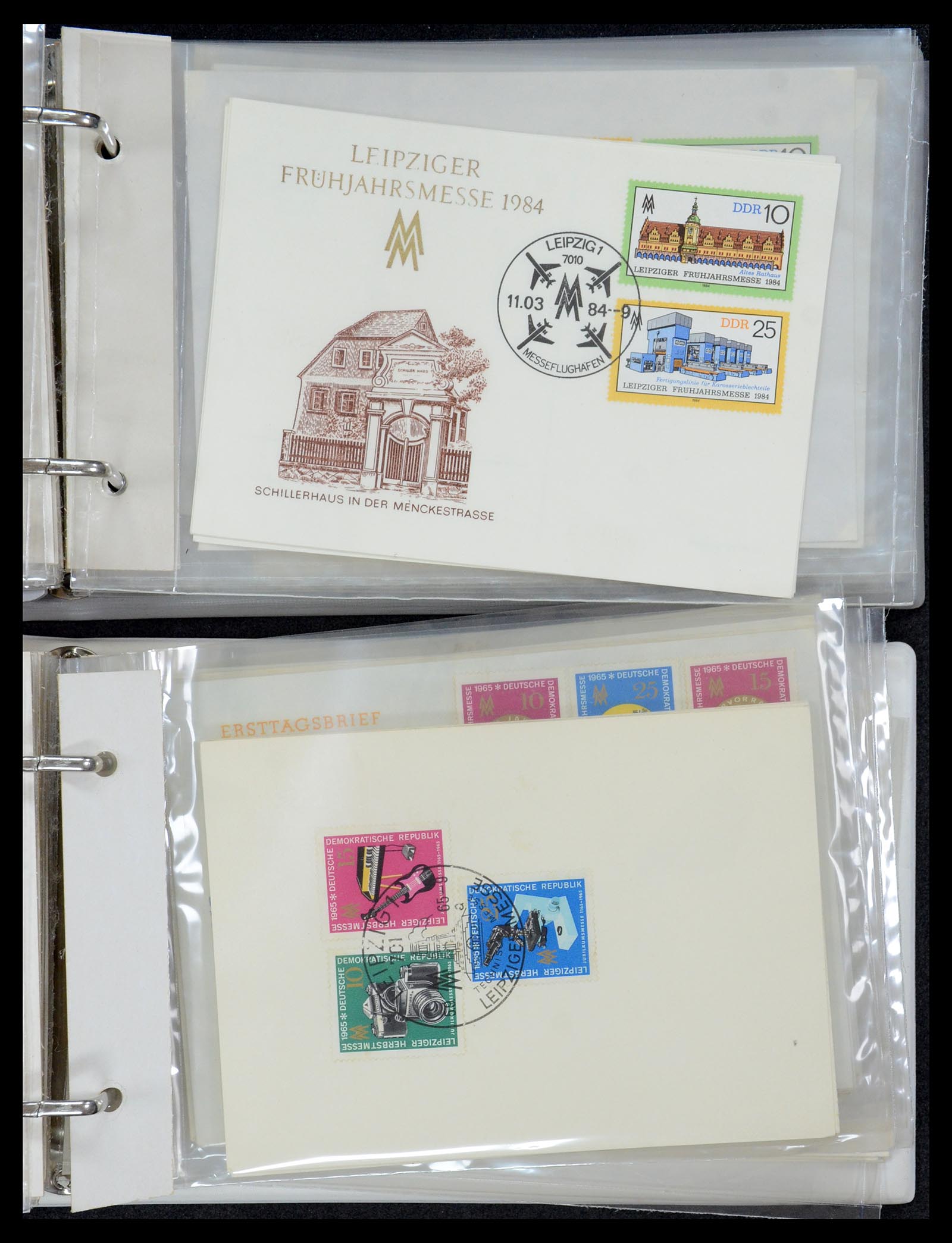 35491 060 - Stamp Collection 35491 Germany covers and FDC's 1947-1990.