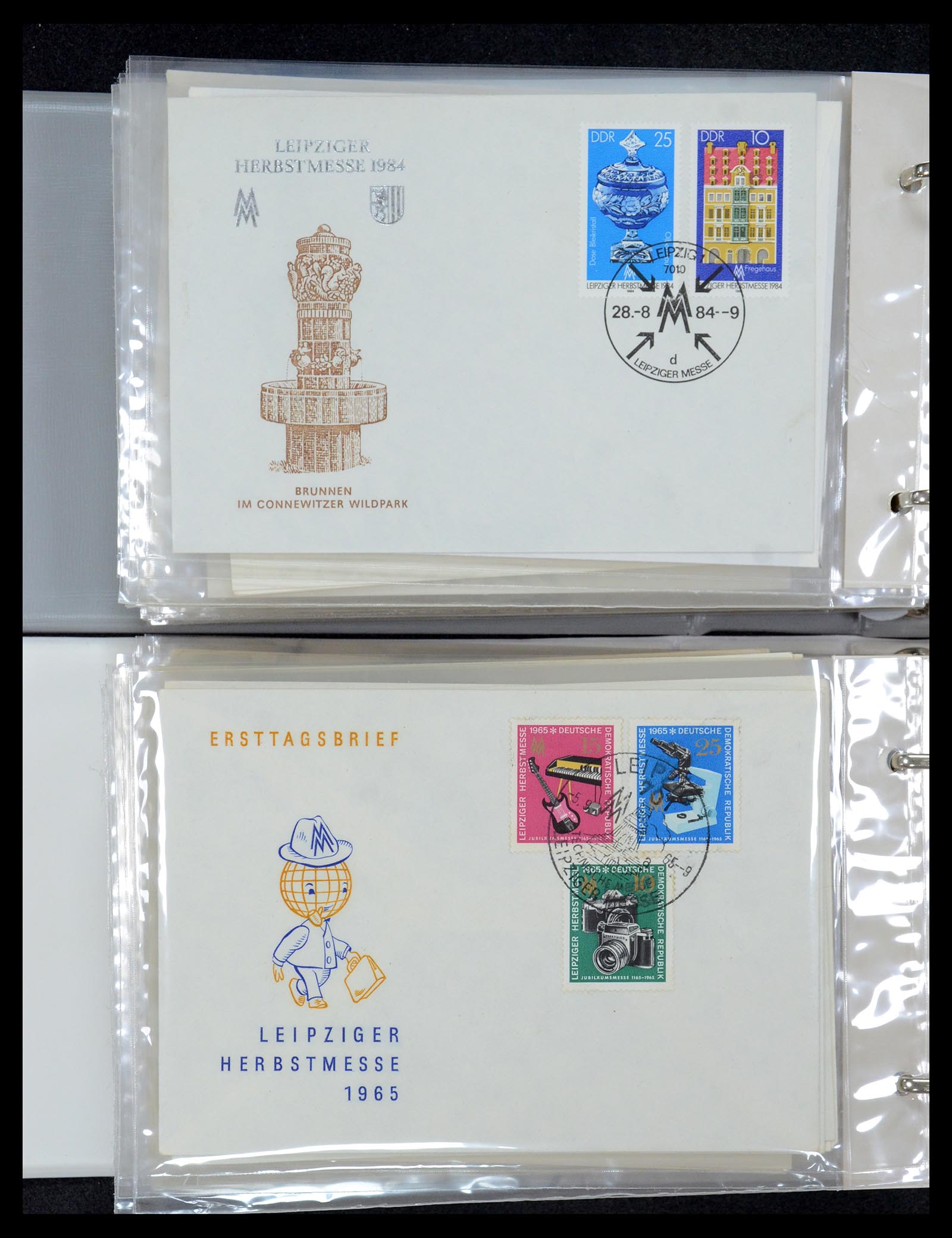 35491 063 - Stamp Collection 35491 Germany covers and FDC's 1947-1990.