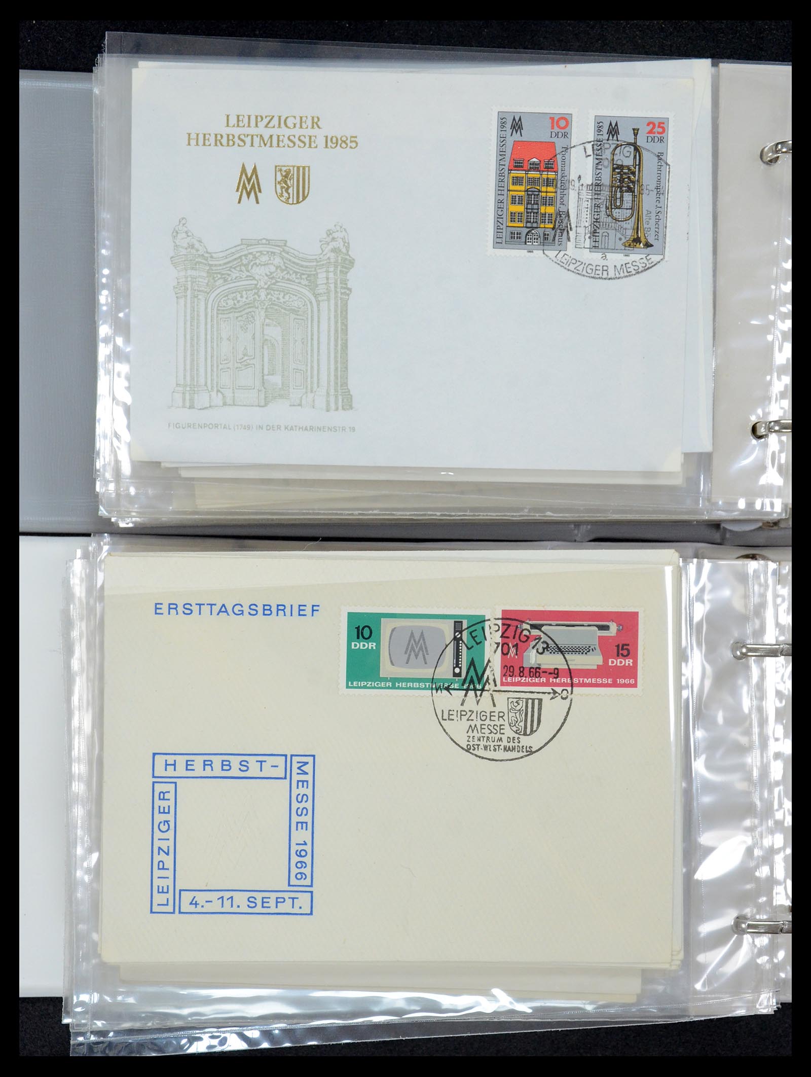 35491 066 - Stamp Collection 35491 Germany covers and FDC's 1947-1990.