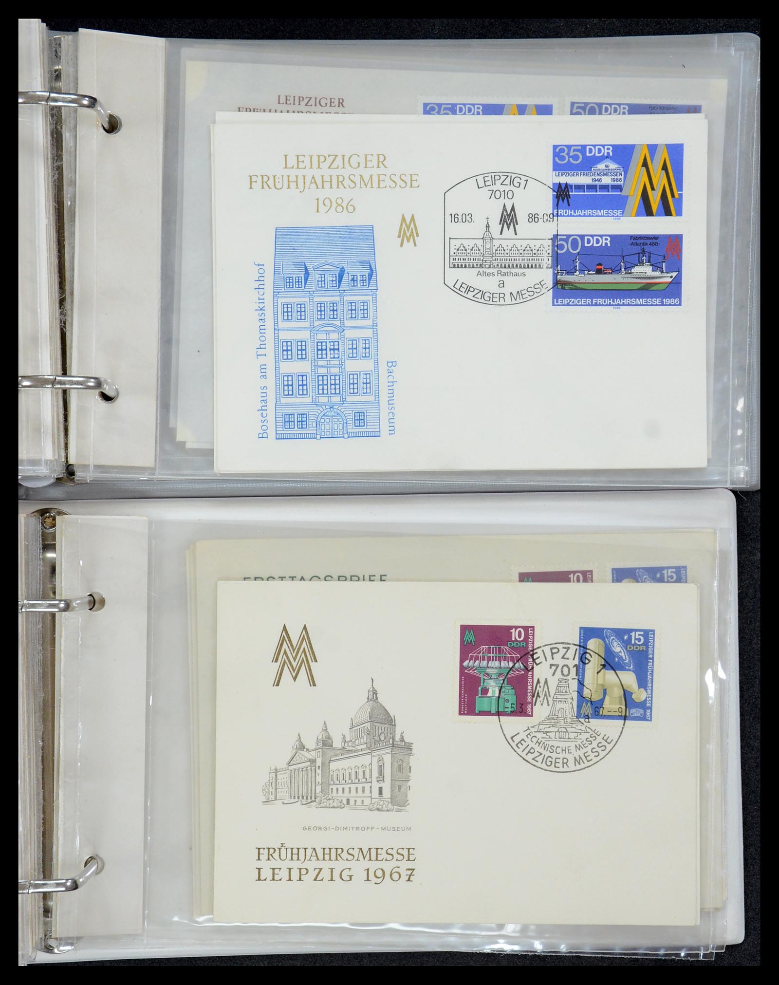 35491 067 - Stamp Collection 35491 Germany covers and FDC's 1947-1990.