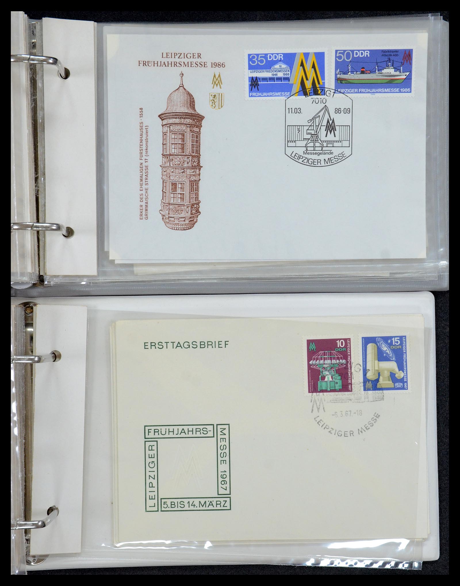 35491 068 - Stamp Collection 35491 Germany covers and FDC's 1947-1990.