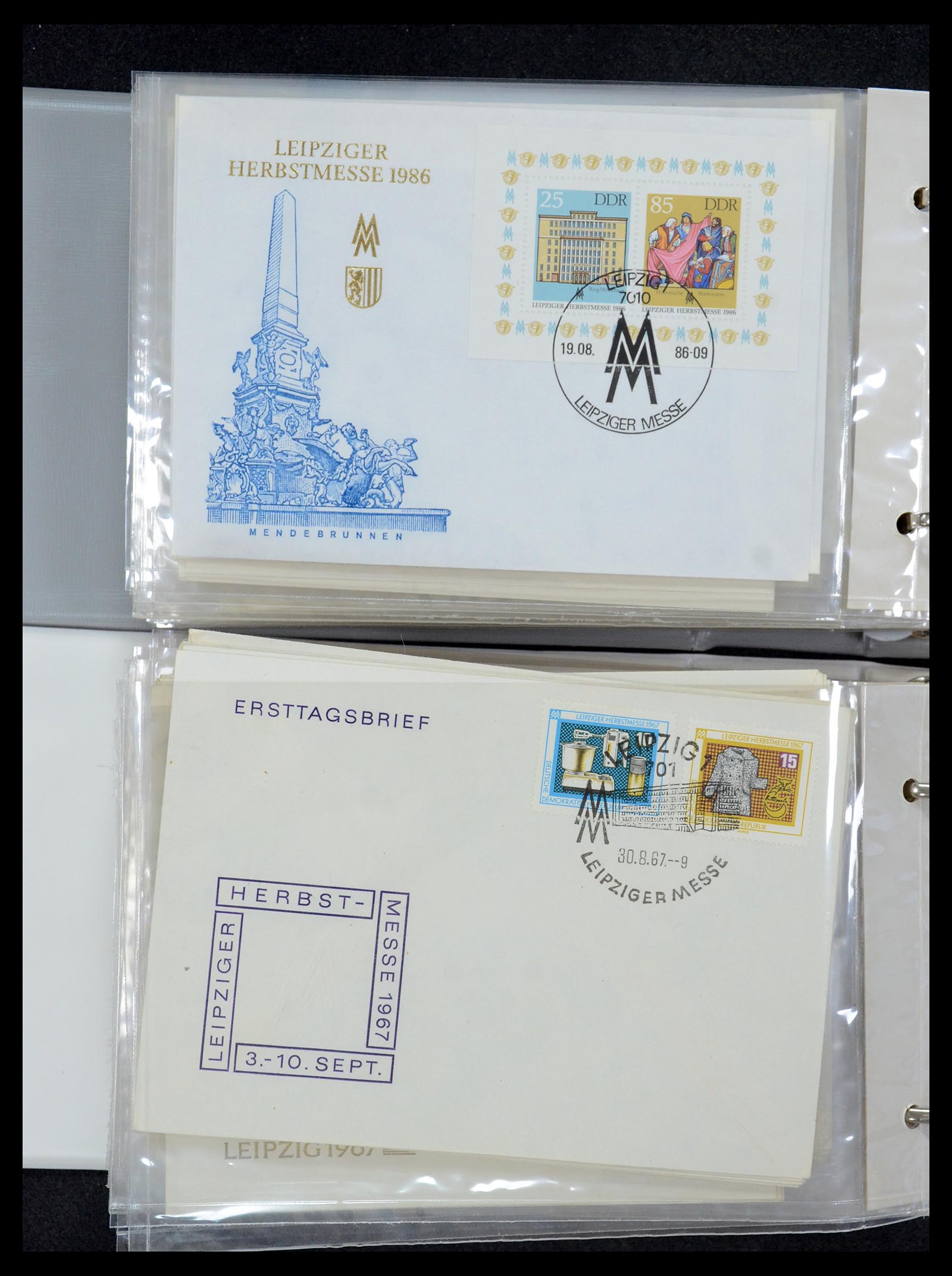 35491 070 - Stamp Collection 35491 Germany covers and FDC's 1947-1990.