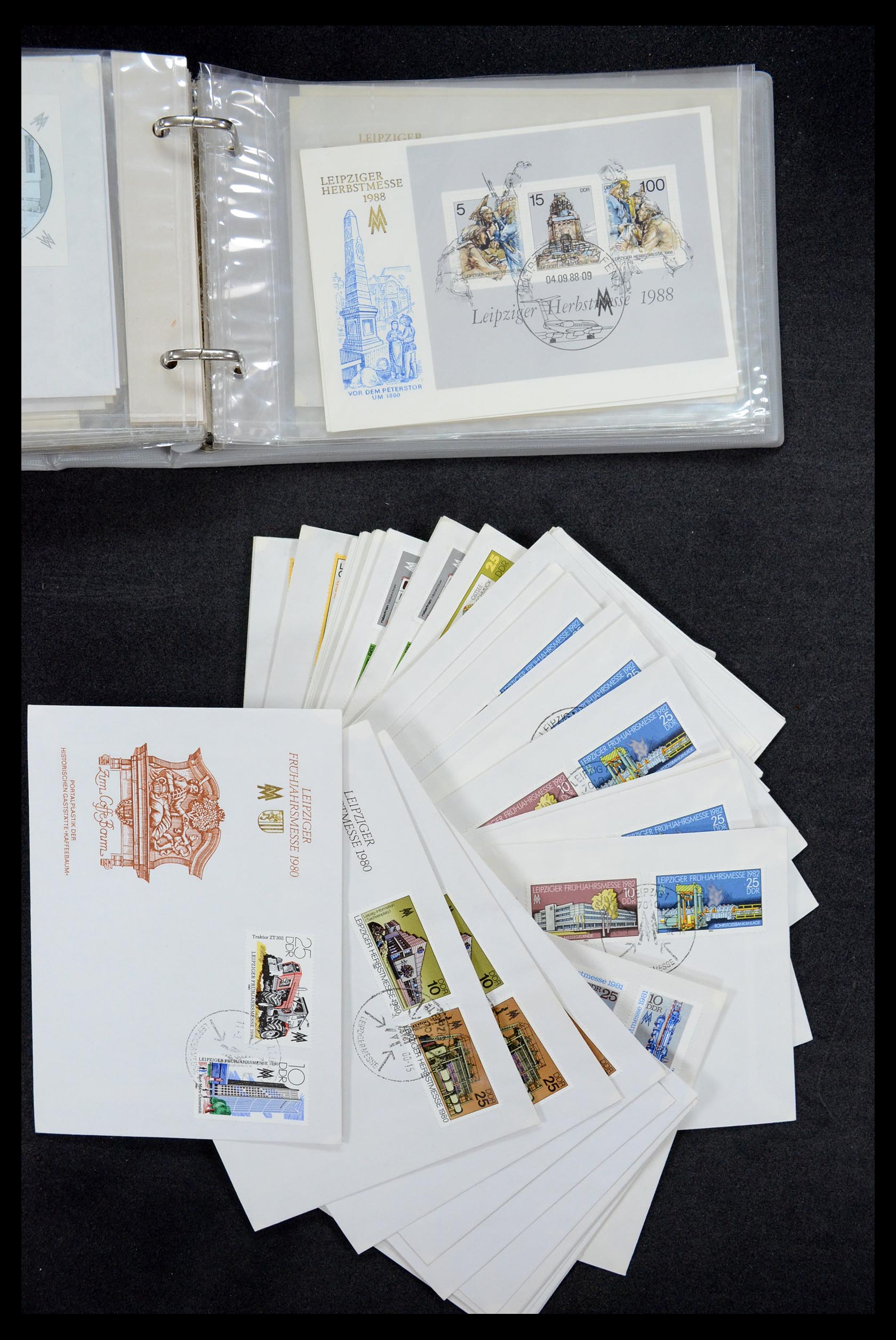 35491 073 - Stamp Collection 35491 Germany covers and FDC's 1947-1990.