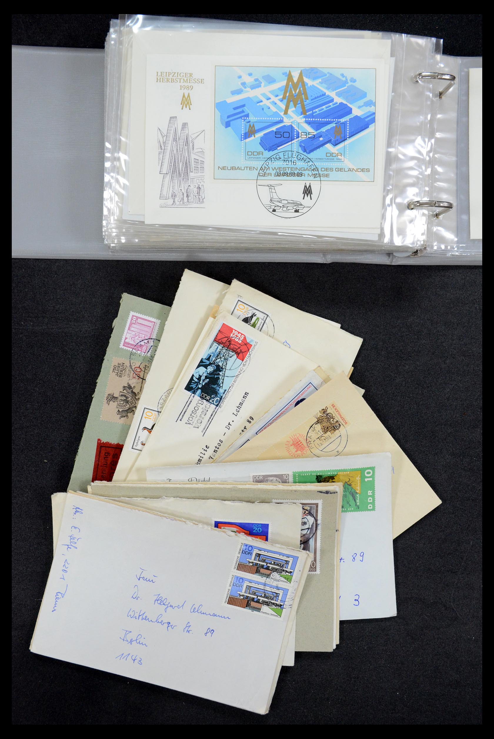35491 079 - Stamp Collection 35491 Germany covers and FDC's 1947-1990.