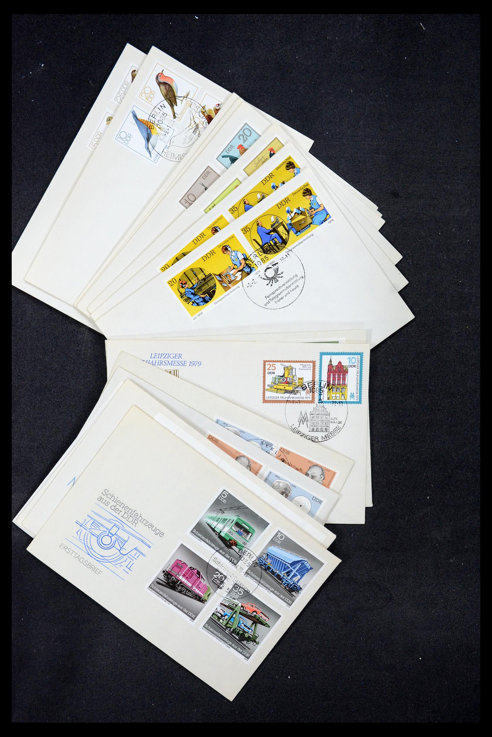 35491 143 - Stamp Collection 35491 Germany covers and FDC's 1947-1990.