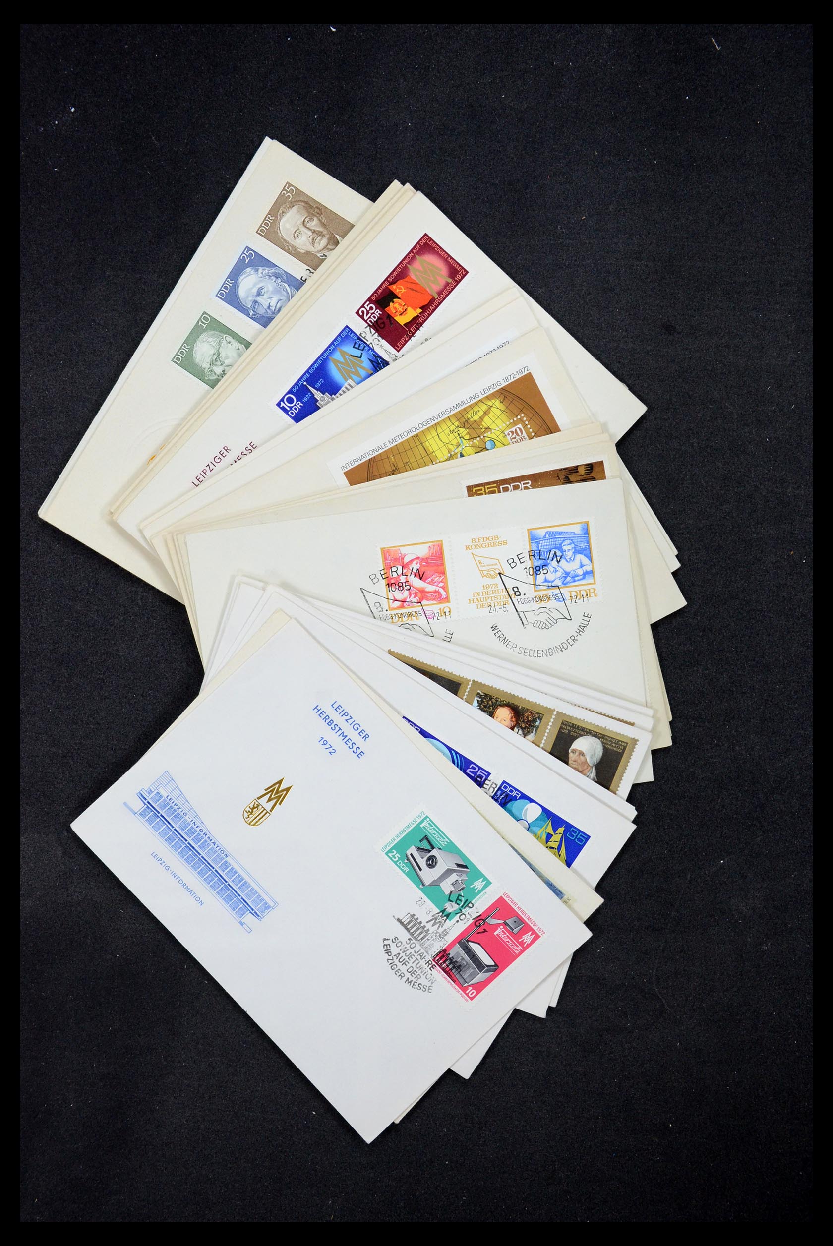 35491 150 - Stamp Collection 35491 Germany covers and FDC's 1947-1990.