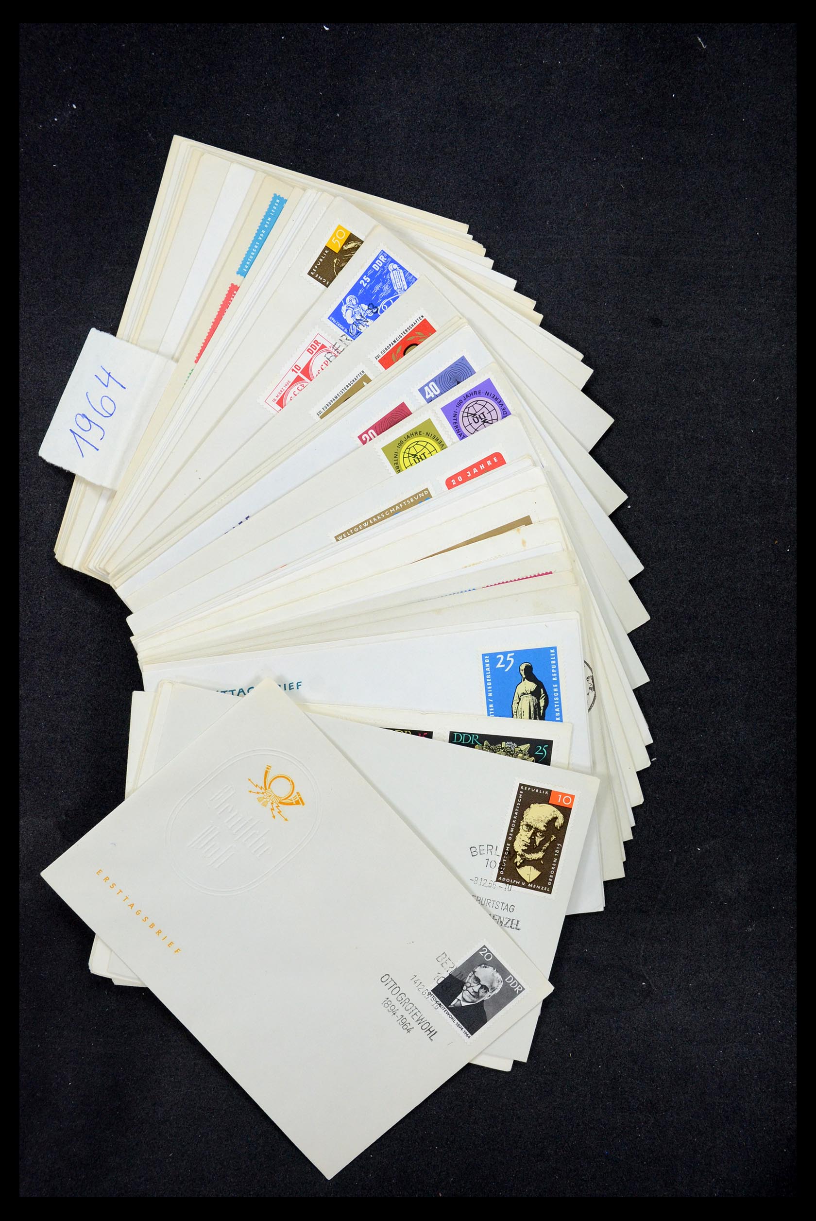 35491 155 - Stamp Collection 35491 Germany covers and FDC's 1947-1990.