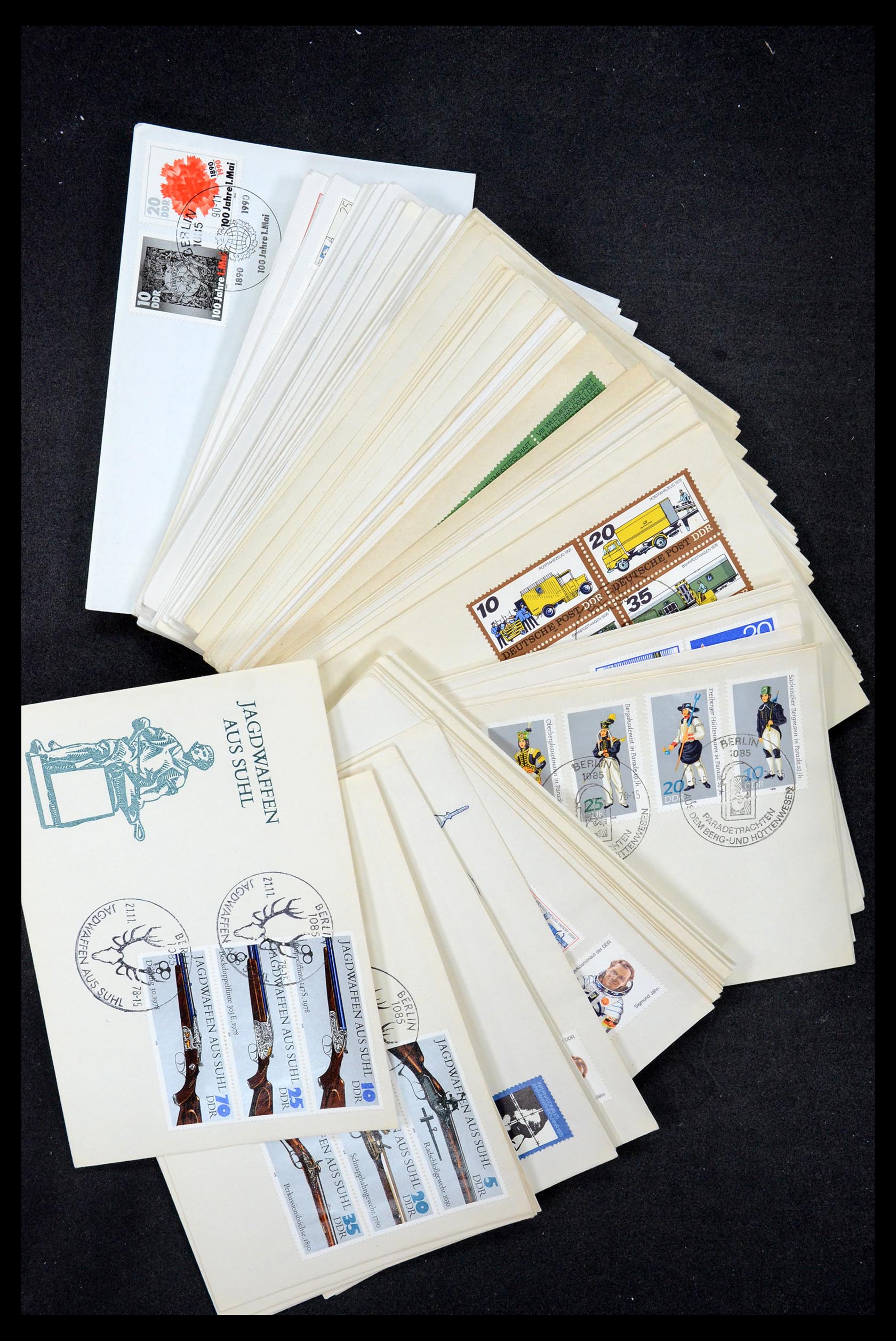 35491 159 - Stamp Collection 35491 Germany covers and FDC's 1947-1990.