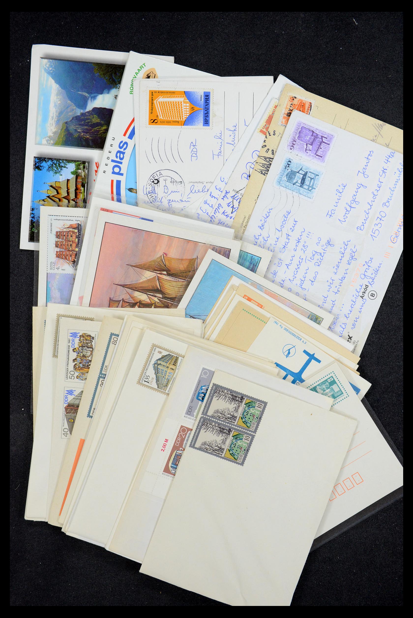 35491 170 - Stamp Collection 35491 Germany covers and FDC's 1947-1990.