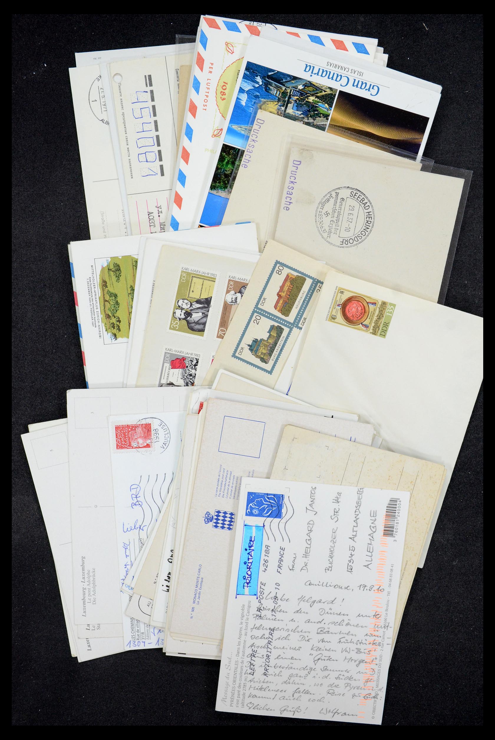 35491 171 - Stamp Collection 35491 Germany covers and FDC's 1947-1990.