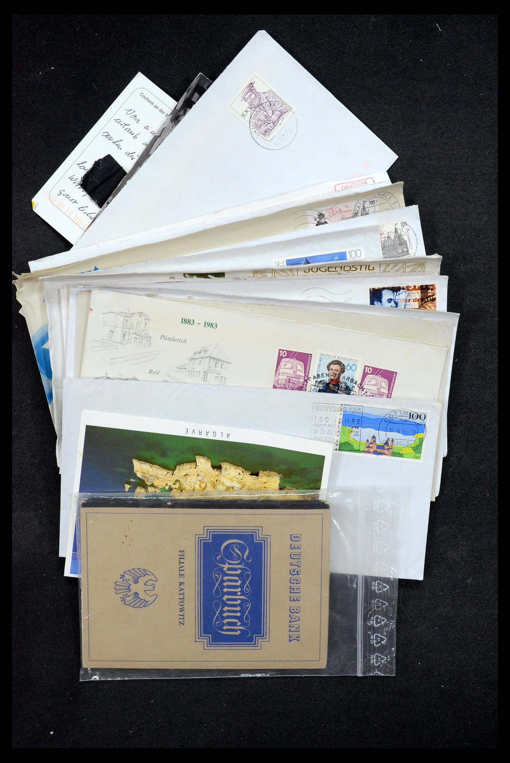 35491 190 - Stamp Collection 35491 Germany covers and FDC's 1947-1990.