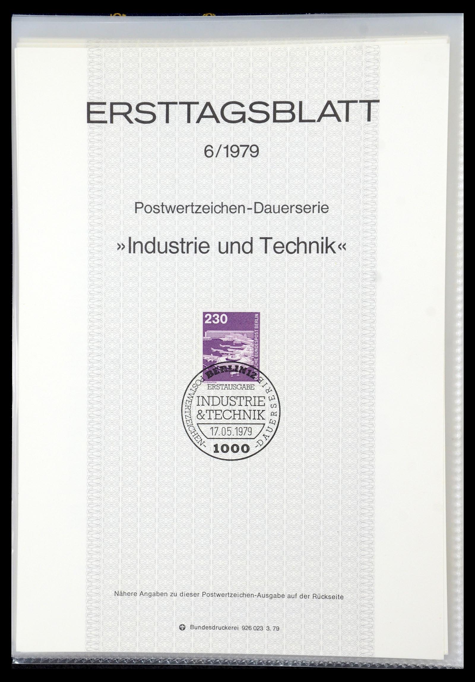 35492 058 - Stamp Collection 35492 Bundespost first day sheets 1975-2016!